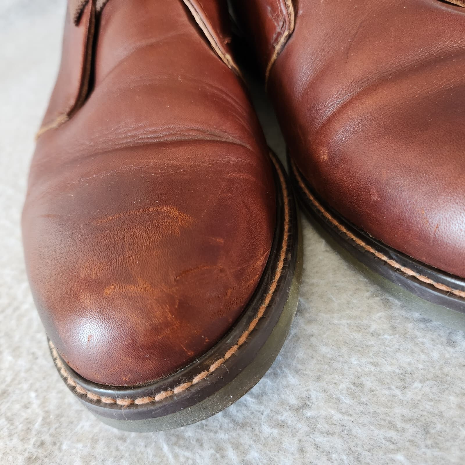 Sebago Drysides Waterproof Leather Chukka Boots Lace-Up Brown Men US11M - Thumbnail 9