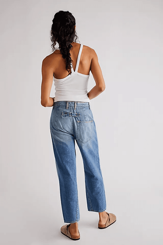 NWT Sandrine Rose The Fred Pleated Tapered Pants Buttonfly Beige Womens 25 R1016 - Thumbnail 15