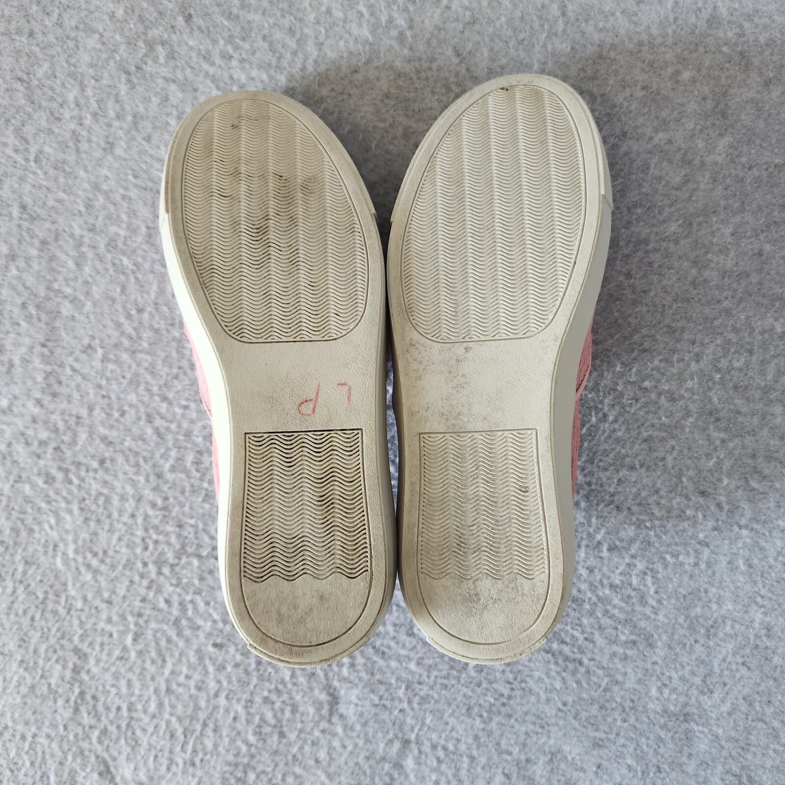 EUC Steve Madden Ecentric Pink Pony Hair Slip-On Fashion Sneaker Comfort US 7.5B - Thumbnail 6