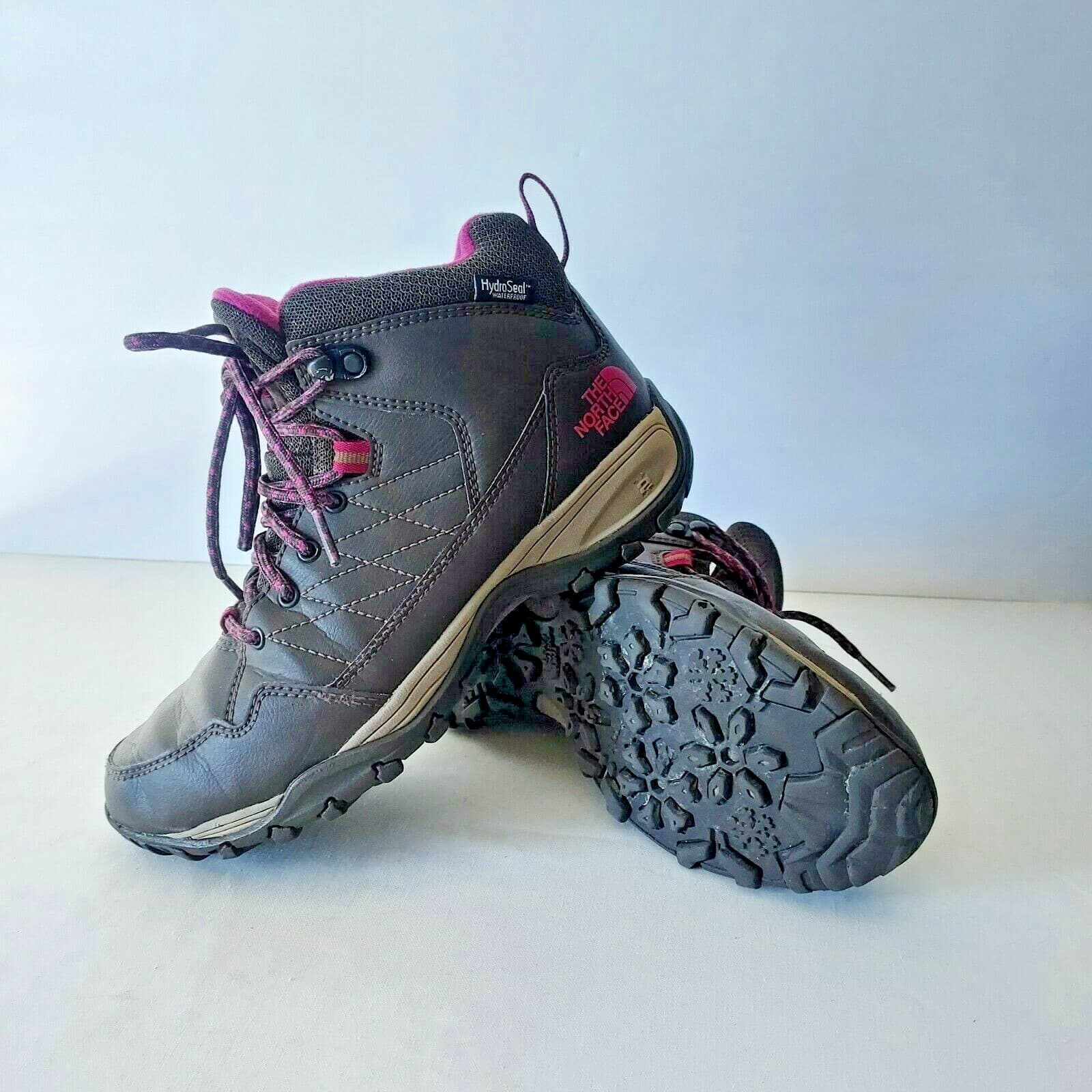 The North Face Storm Strike Hiking Boot Waterproof 200G Insulated Brown WomenUS6 - Thumbnail 3