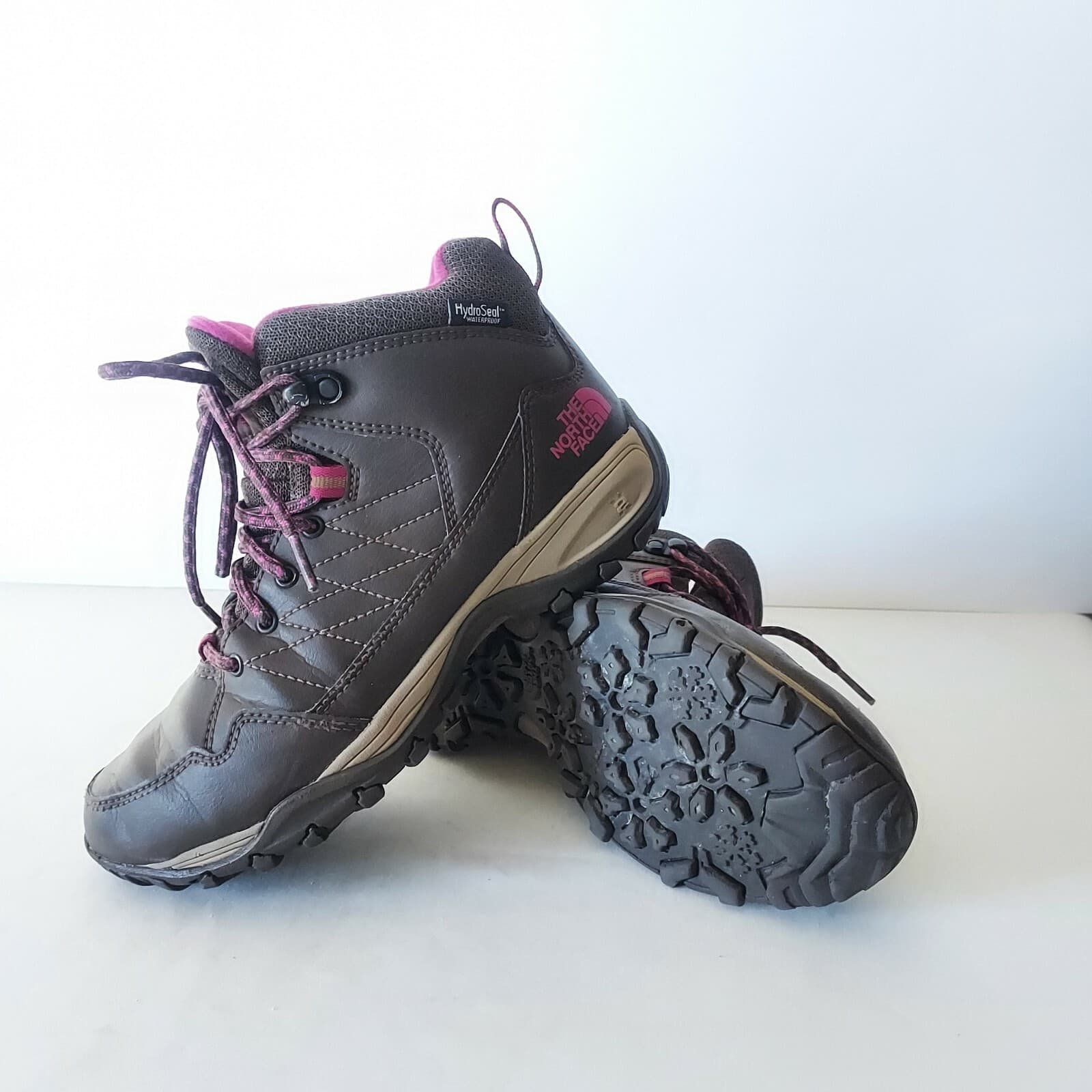 The North Face Storm Strike Hiking Boot Waterproof 200G Insulated Brown WomenUS6 - Thumbnail 4
