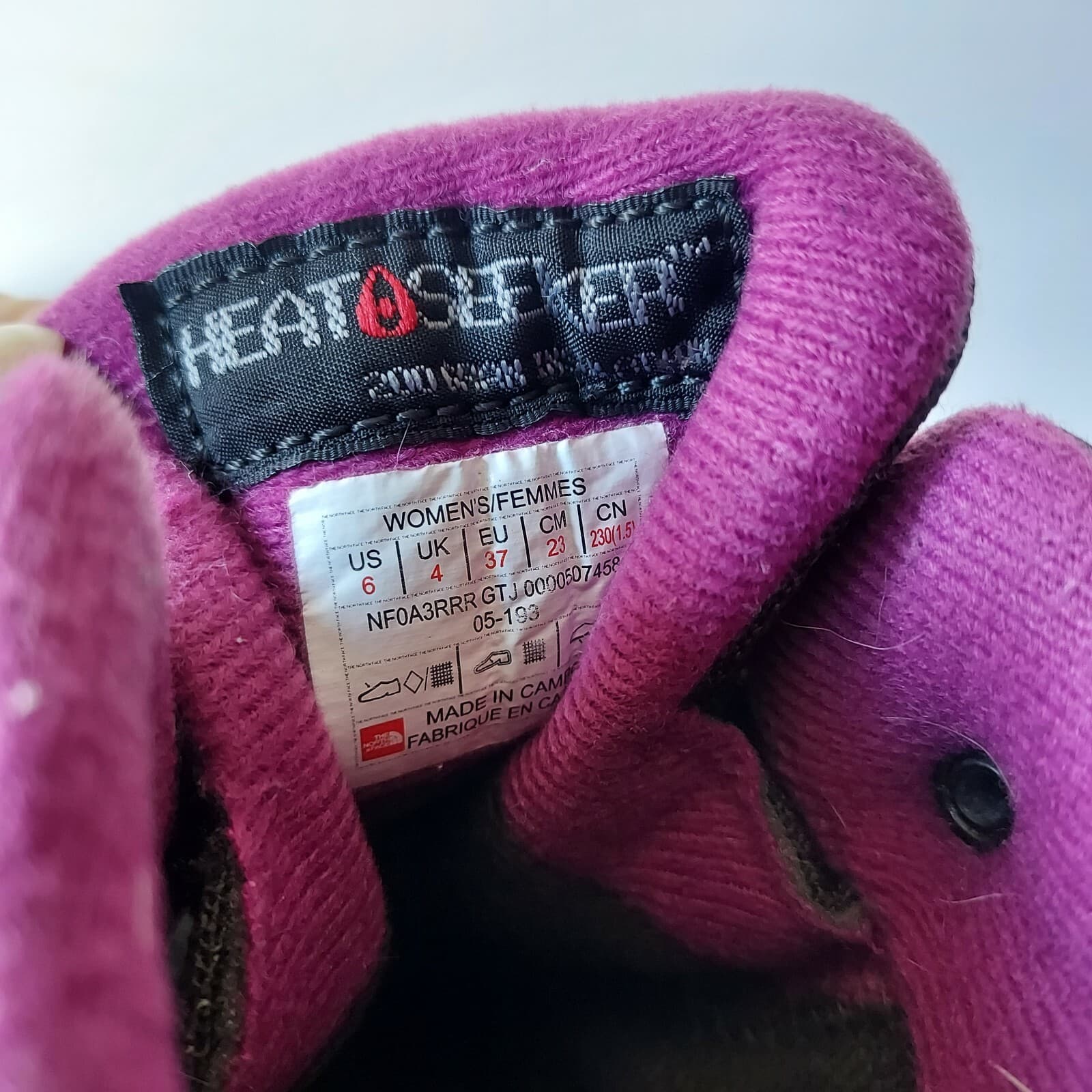 The North Face Storm Strike Hiking Boot Waterproof 200G Insulated Brown WomenUS6 - Thumbnail 11