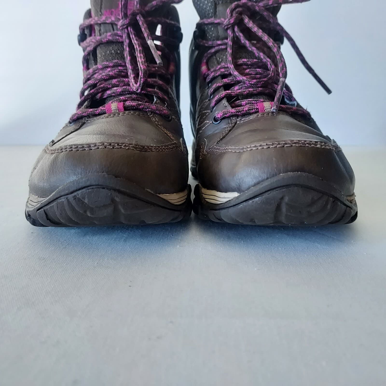 The North Face Storm Strike Hiking Boot Waterproof 200G Insulated Brown WomenUS6 - Thumbnail 9