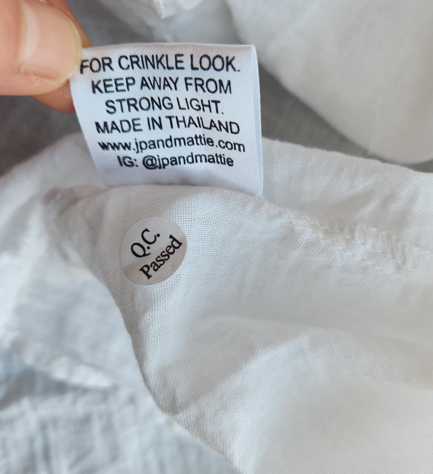 NWT JP And Mattie $128 Alexie Ruffle Button-Up Shirt Long Sleeve Cotton White P - Thumbnail 12
