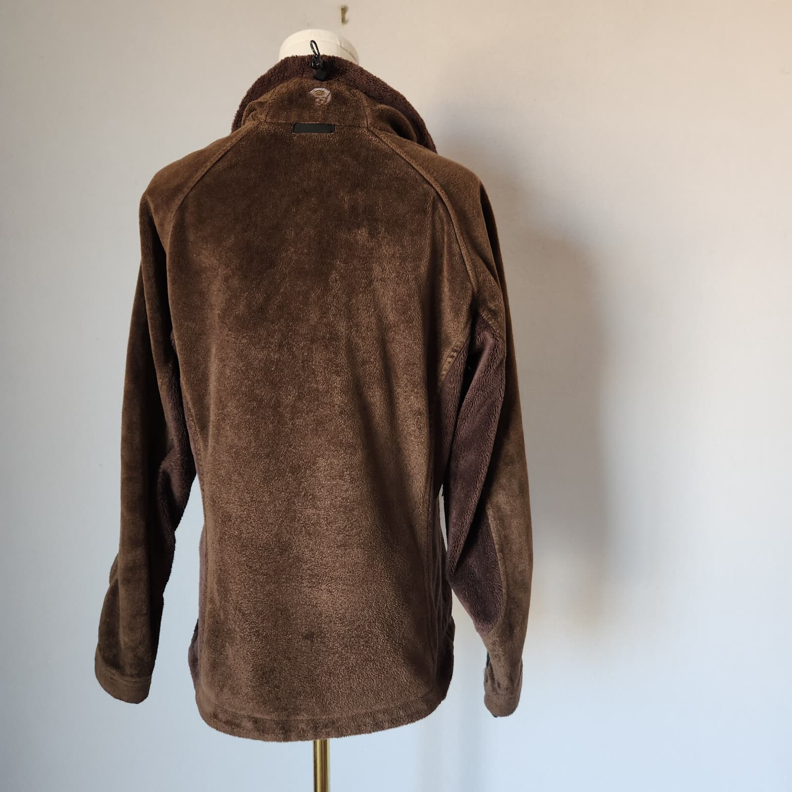 Mountain Hardwear Windstopper Fleece Full-Zip Jacket Zip-Pocket Brown Women's M - Thumbnail 7