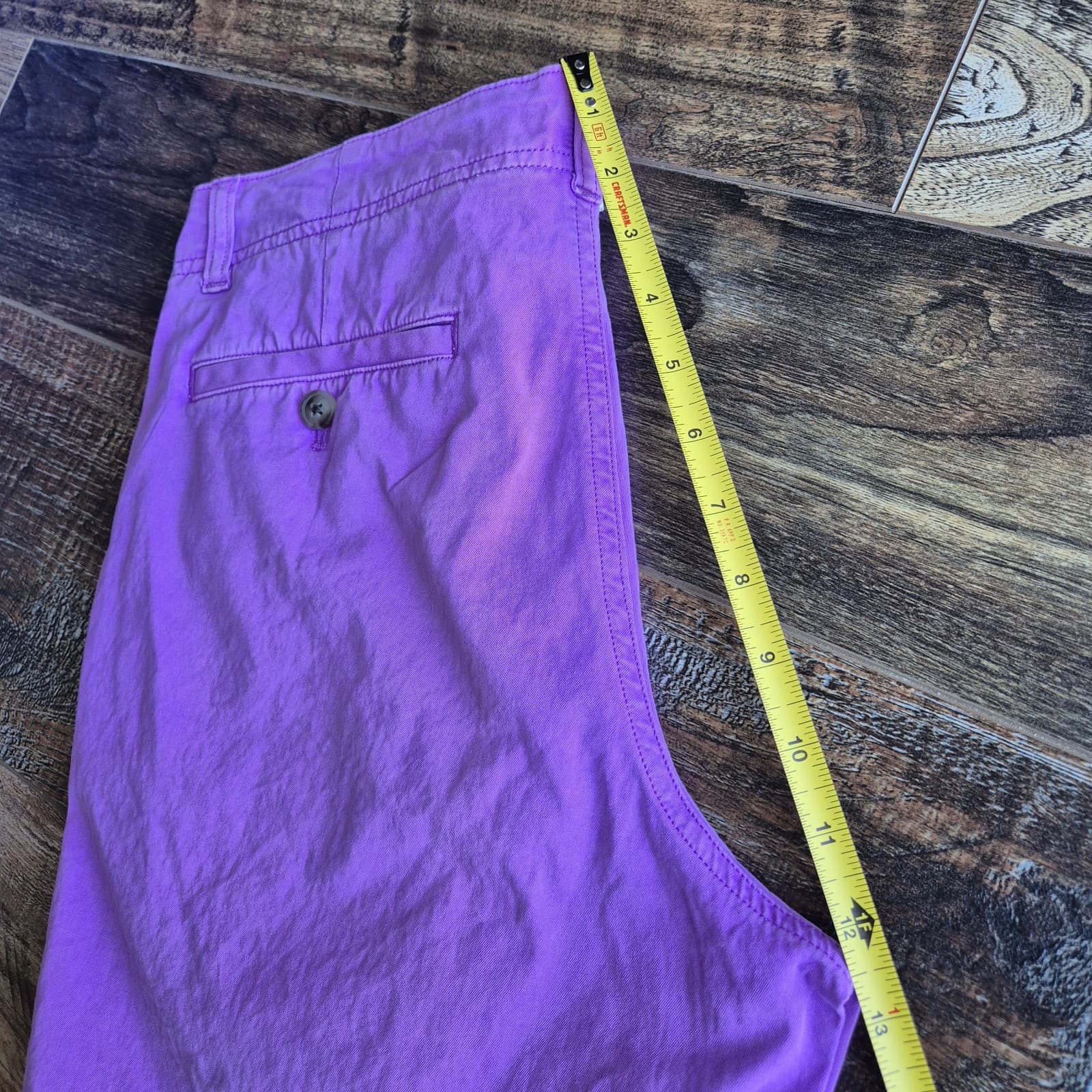 NWT Vineyard Vine 7" Island Shorts Zip Pocket Stretch Cotton Blend Purple Men 30 - Thumbnail 10
