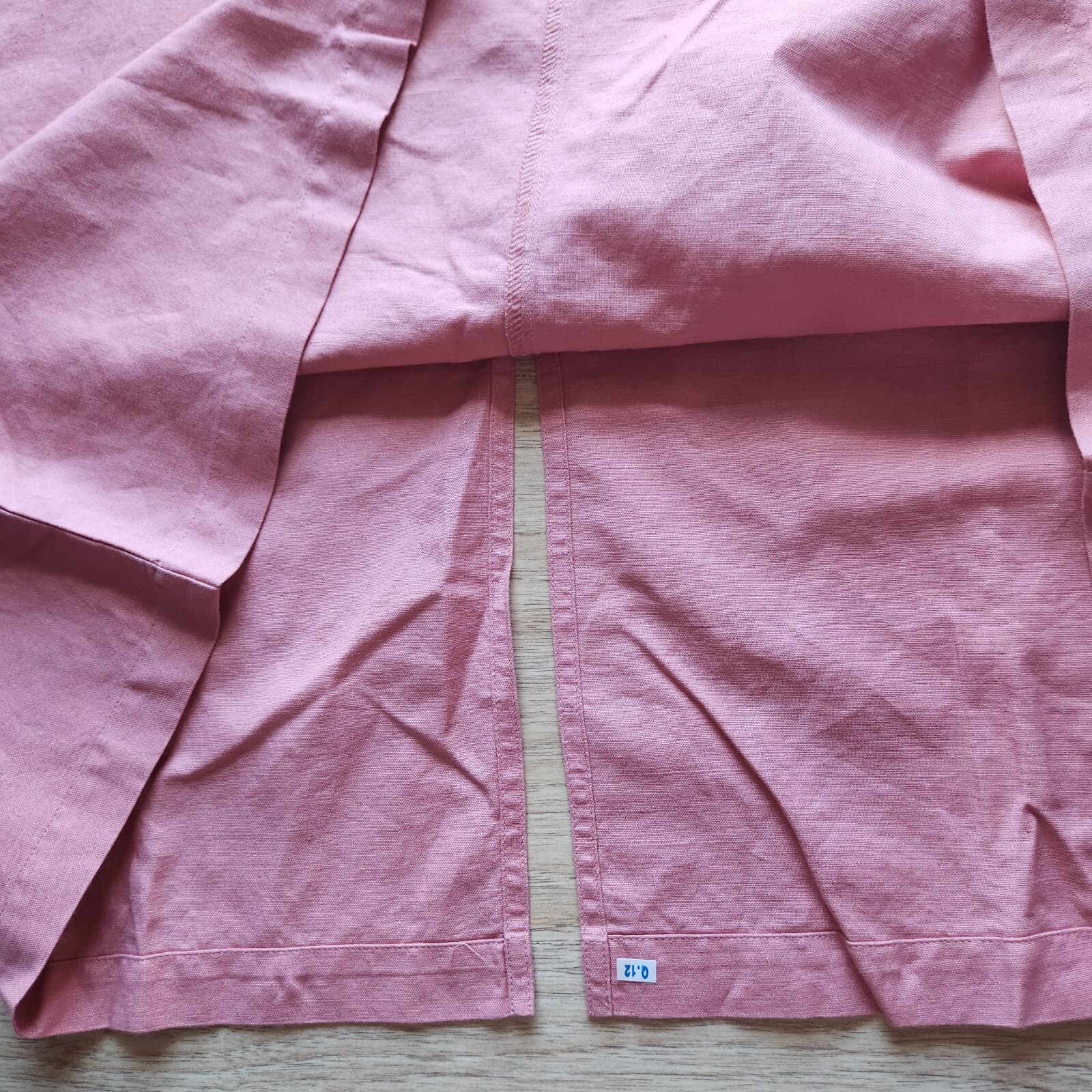 NWoT Vintage L.L.Bean Linen Cotton Maxi Shift Dress Sleeveless Salmon Sz.20-Pet - Thumbnail 9