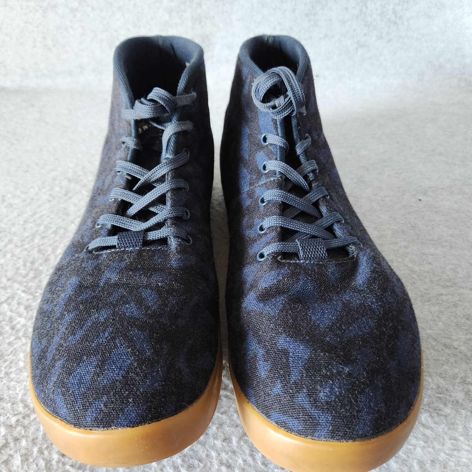 Nobull Toomey Canvas Mid Training Weightlifting Sneakers Blue Unisex USM13 W14.5 - Thumbnail 12
