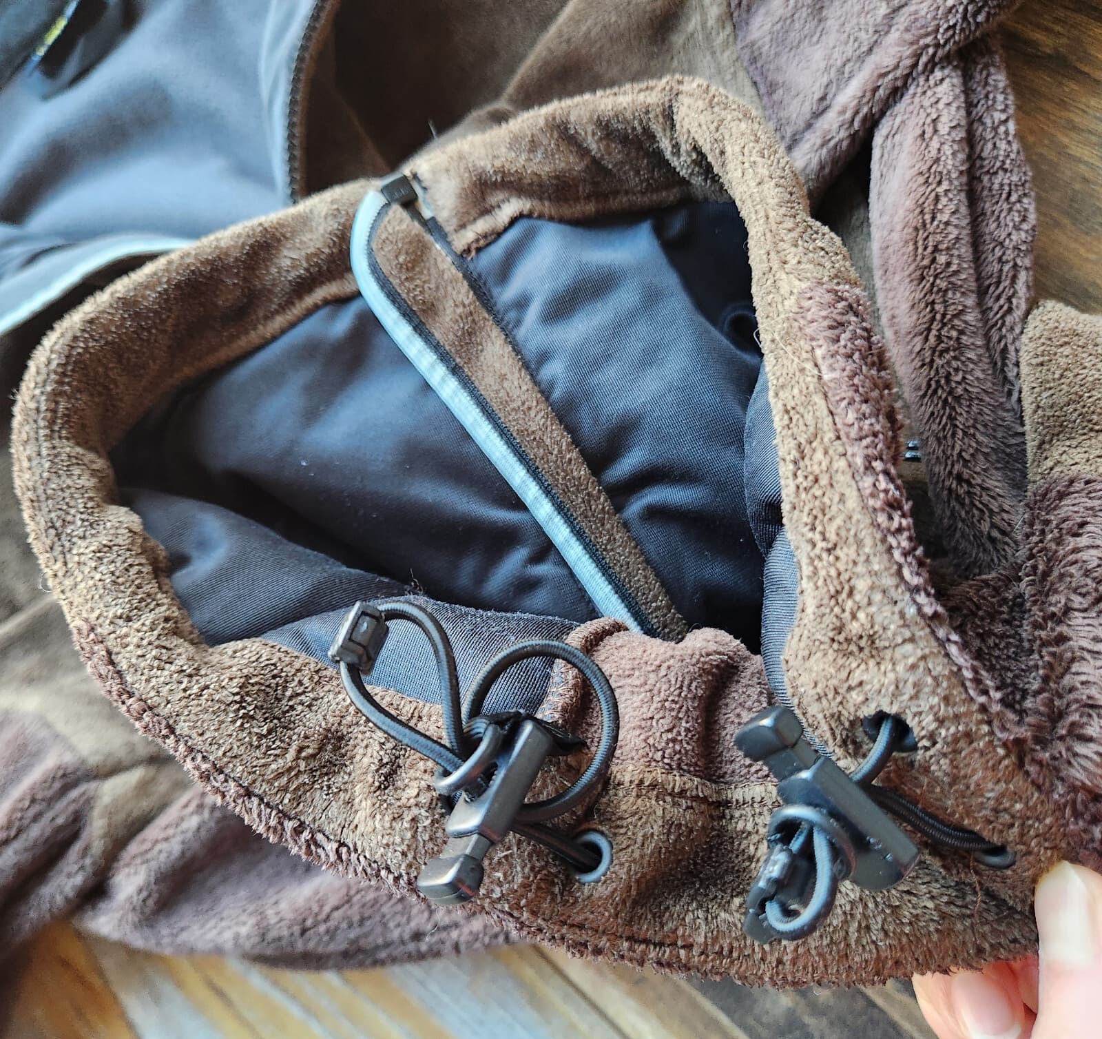 Mountain Hardwear Windstopper Fleece Full-Zip Jacket Zip-Pocket Brown Women's M - Thumbnail 12