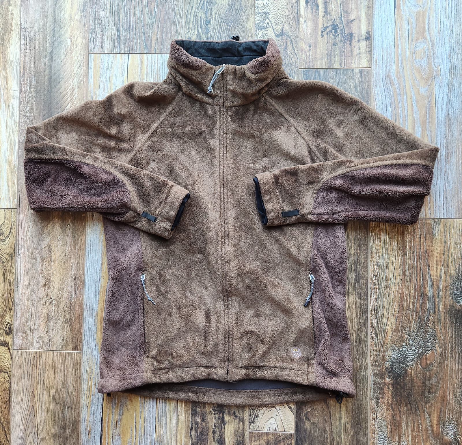 Mountain Hardwear Windstopper Fleece Full-Zip Jacket Zip-Pocket Brown Women's M - Thumbnail 3