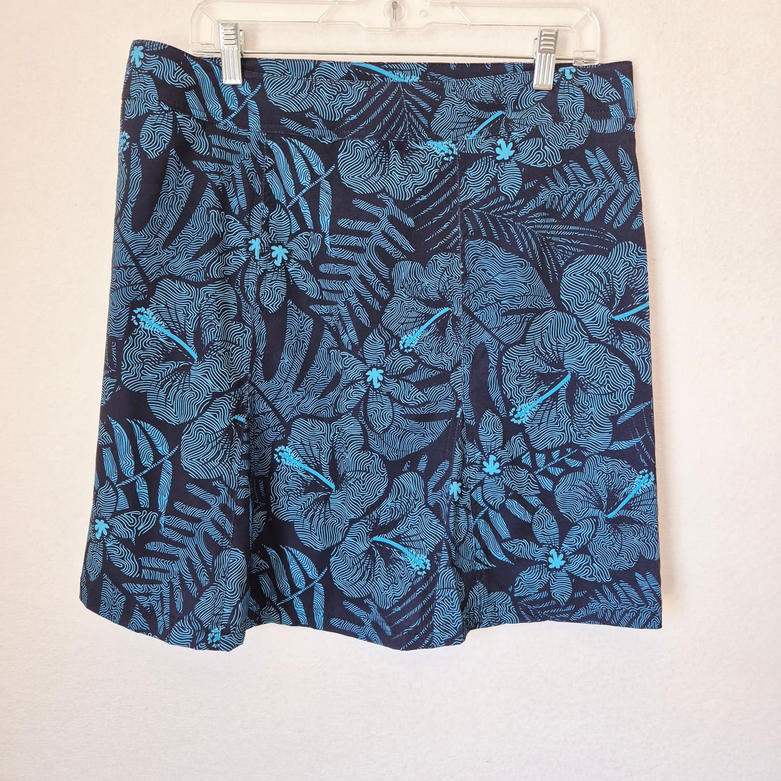 RipSkirt Hawaii Wrap Skirt Floral Maui Moonlight Wrinkle/Water Resistant Sz.L - Thumbnail 6