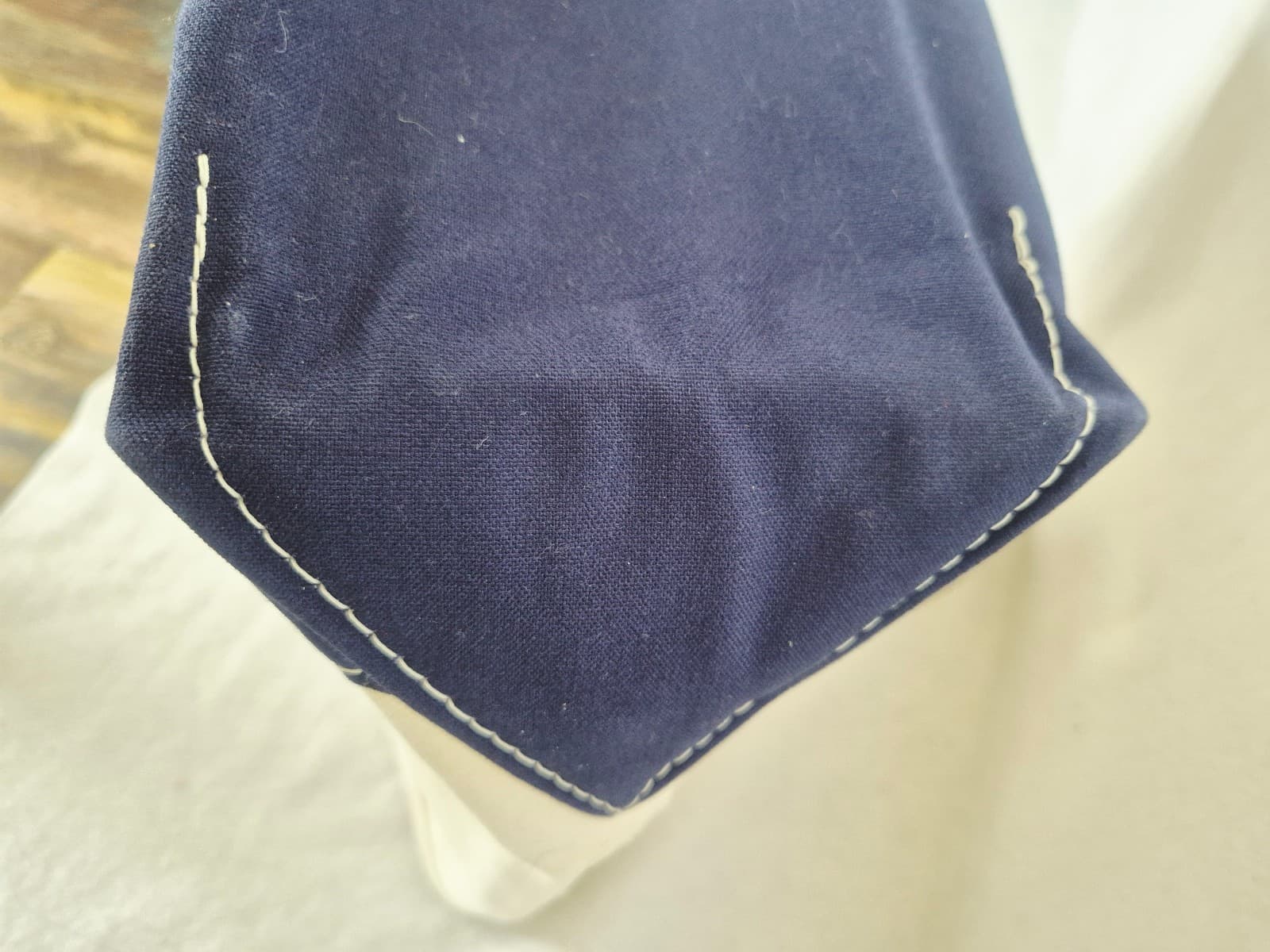 L.L.Bean Boat and Tote Made in USA Cotton Canvas Embroidered Large Tote Bag - Thumbnail 13