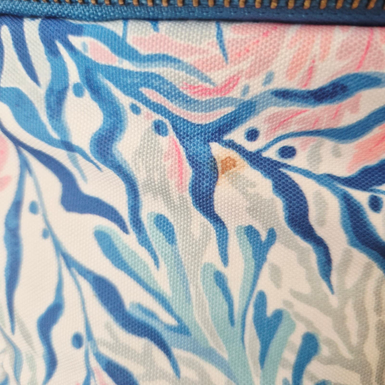 New with Defected Lilly Pulitzer Insulated Beach Cooler Bag Kaleidoscope Coral - Thumbnail 13