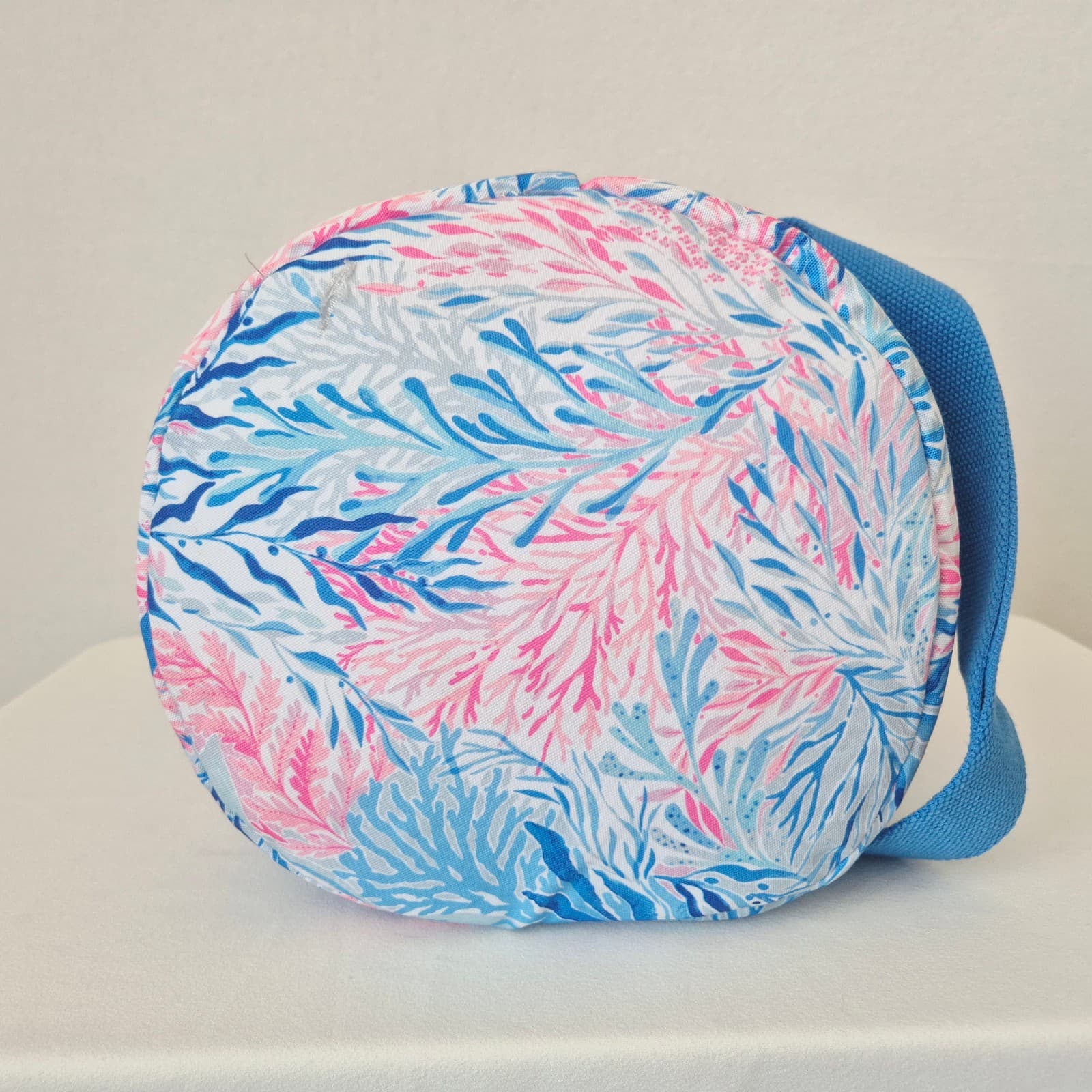 New with Defected Lilly Pulitzer Insulated Beach Cooler Bag Kaleidoscope Coral - Thumbnail 7