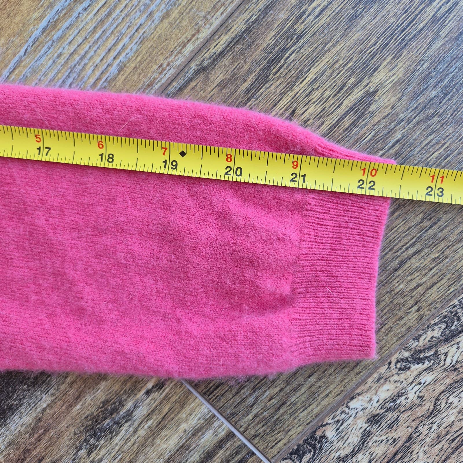 Talbots 100% Pure Cashmere Crewneck Sweater Pullover Long Sleeve Pink Women's 1X - Thumbnail 8