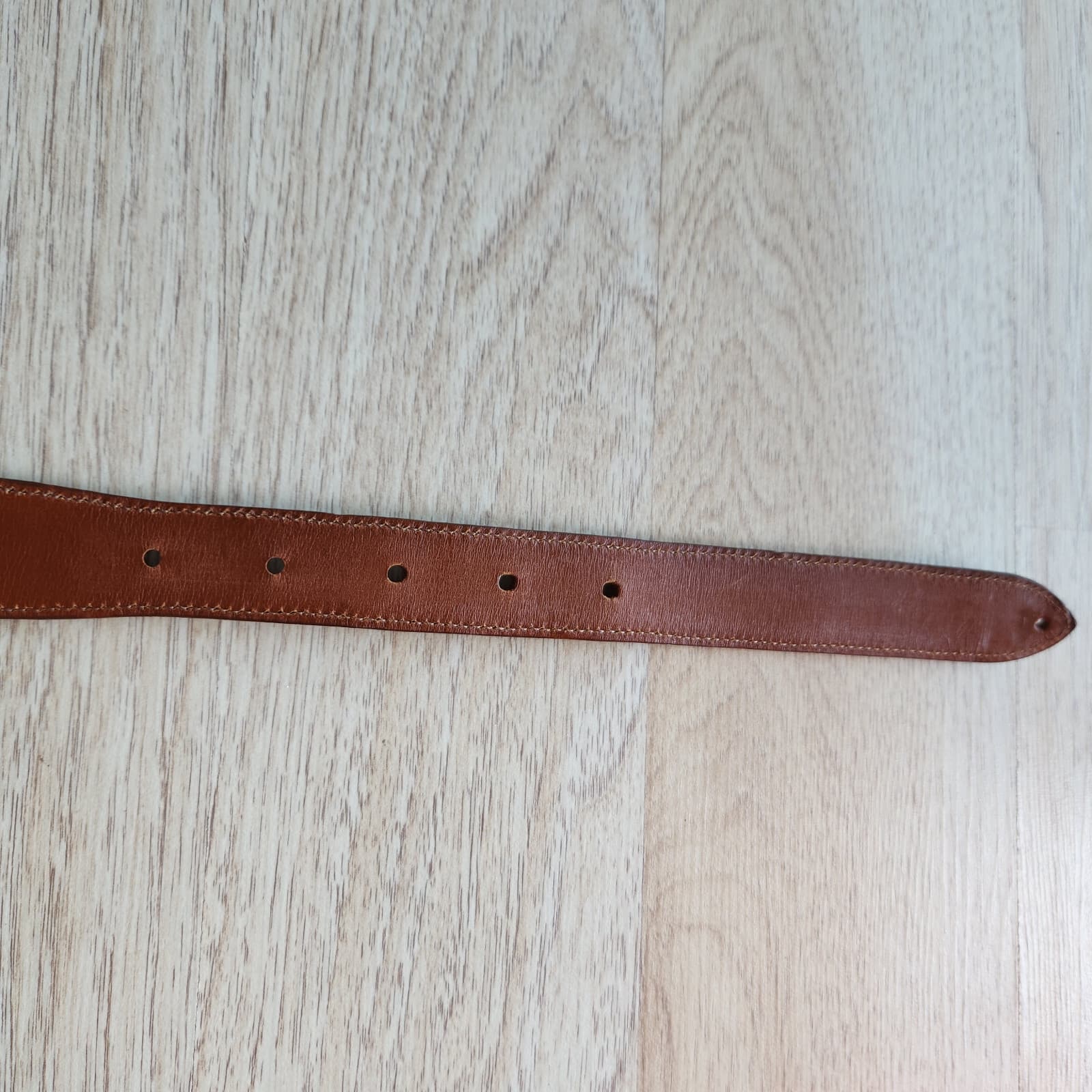 Alexander Kalifano Genuine Lizzard Made in USA 1" Belt-Strap Brown Men's 30 - Thumbnail 10