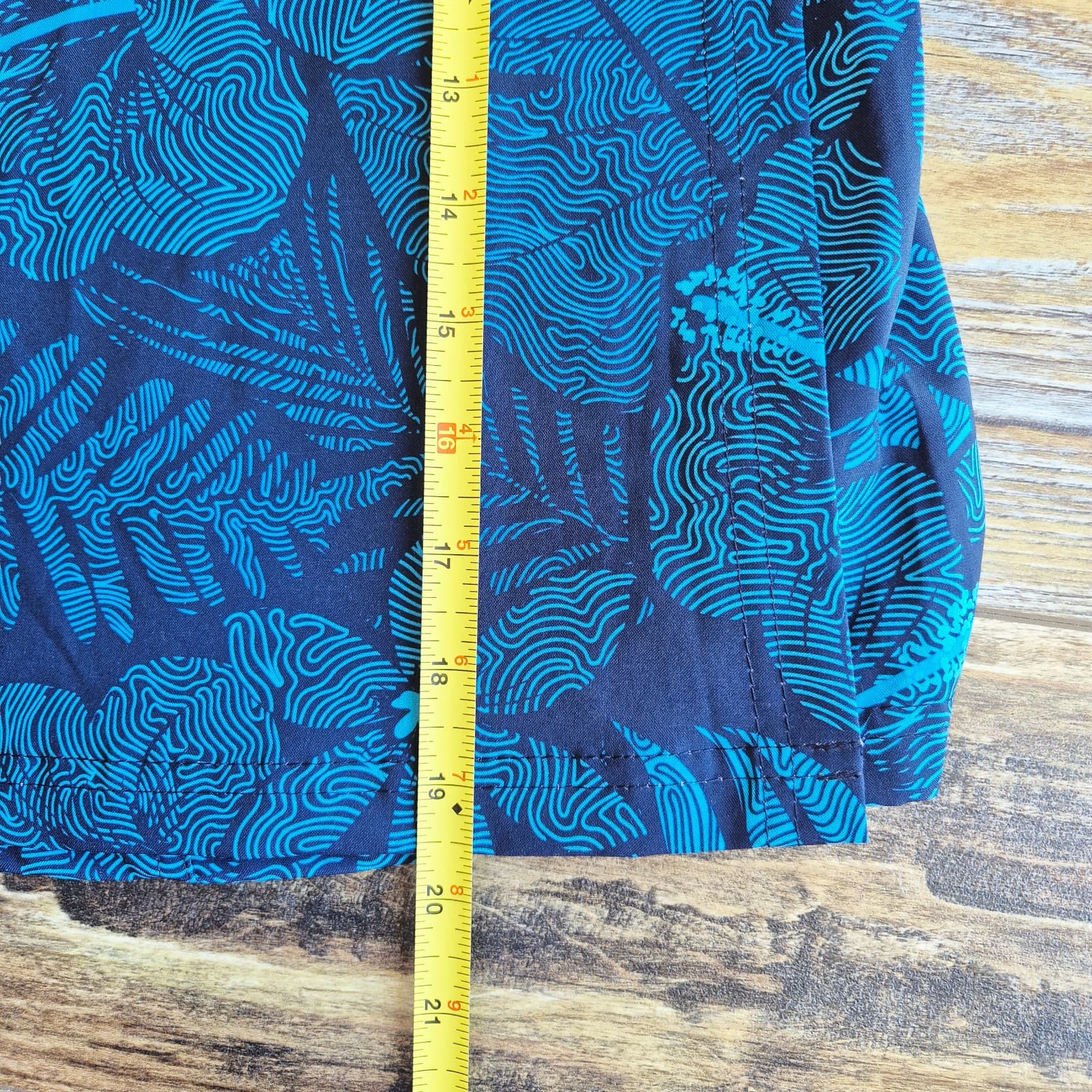 RipSkirt Hawaii Wrap Skirt Floral Maui Moonlight Wrinkle/Water Resistant Sz.L - Thumbnail 16