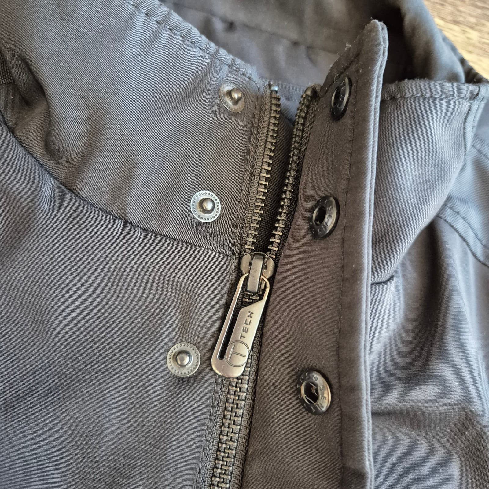 Tumi T-Tech Essential Gear Men's S Winter Jacket Insulated Zip-Snap Pocket Black - Thumbnail 16