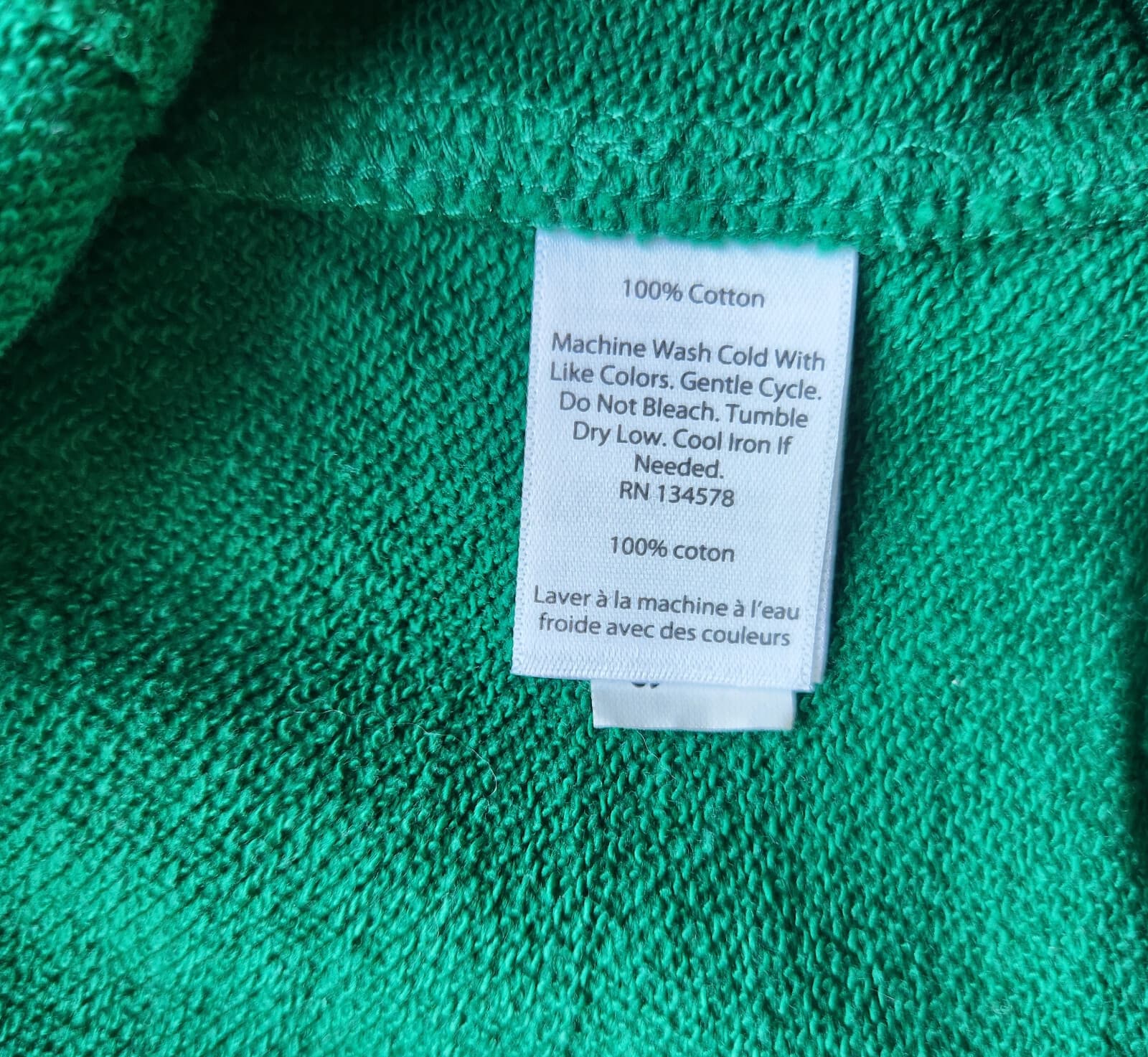 Vineyard Vines Shep Shirt Sweatshirt 1/4 Zip French Terry Green Blue Men's XL - Thumbnail 6