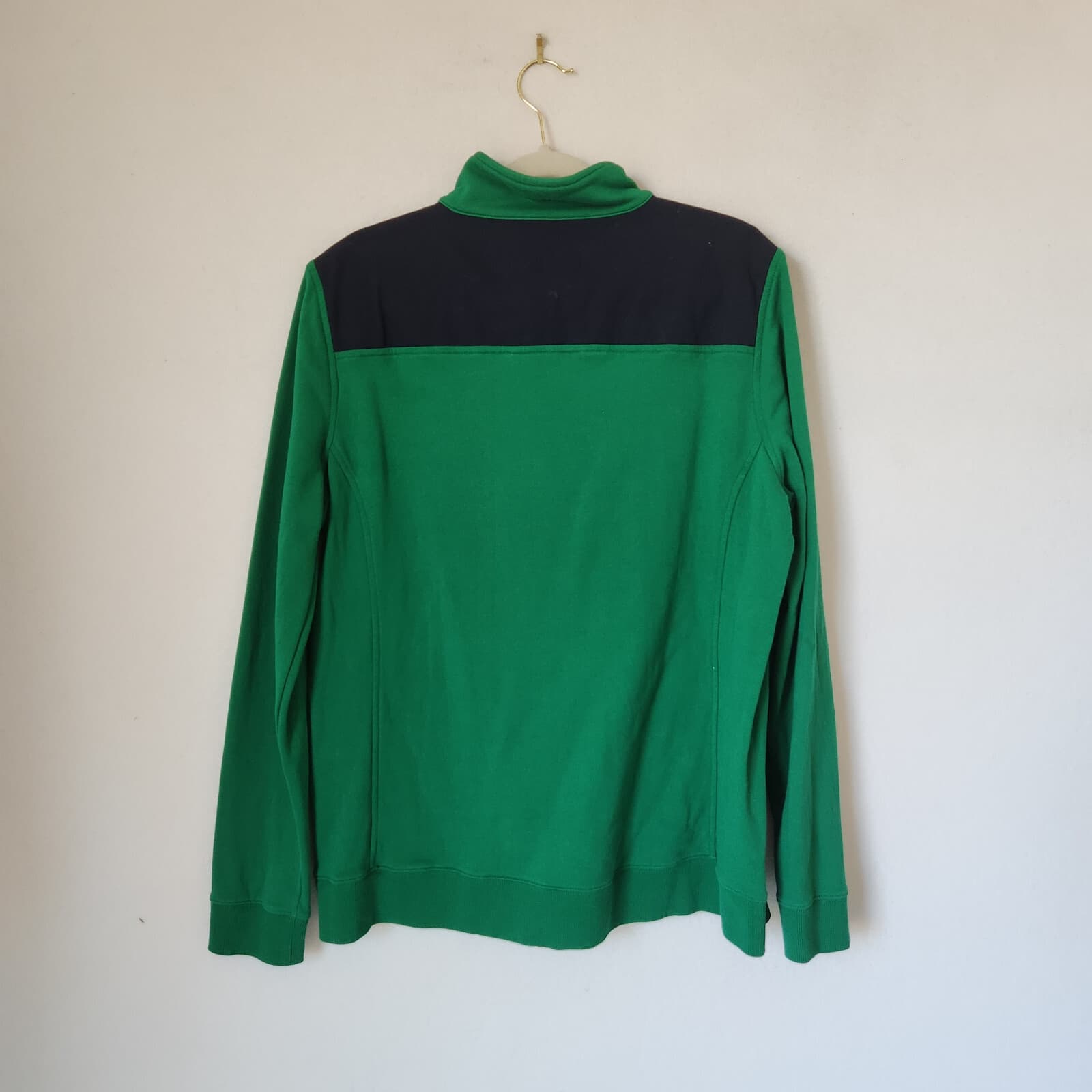 Vineyard Vines Shep Shirt Sweatshirt 1/4 Zip French Terry Green Blue Men's XL - Thumbnail 5