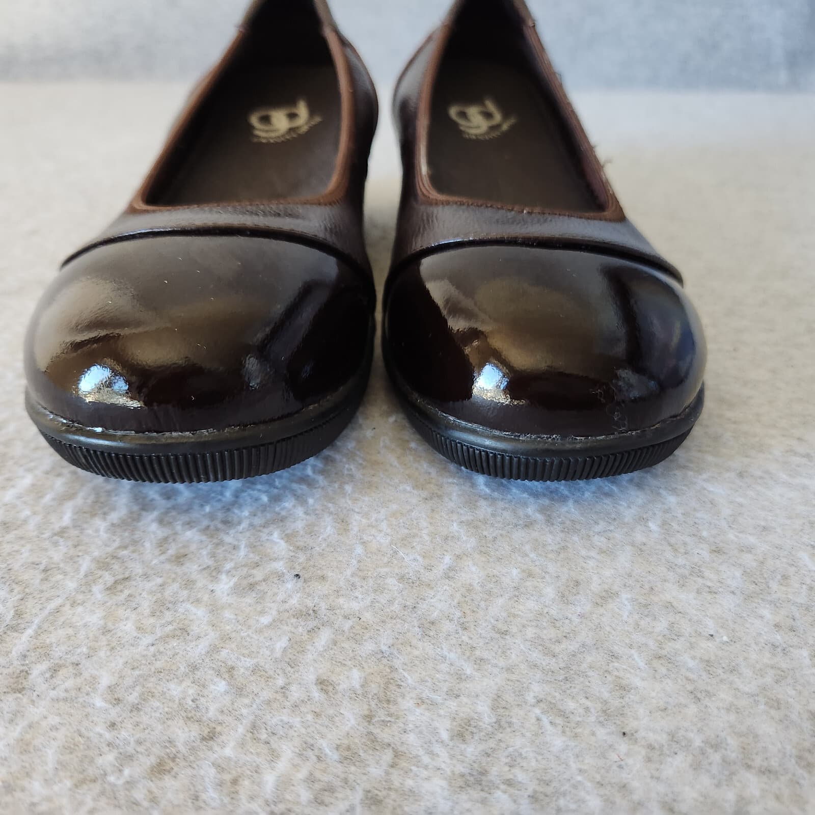 Gravity Defyer by AIW Jenda Brown Leather Pain Relief Shoes Loafer Slip-On US7 - Thumbnail 7