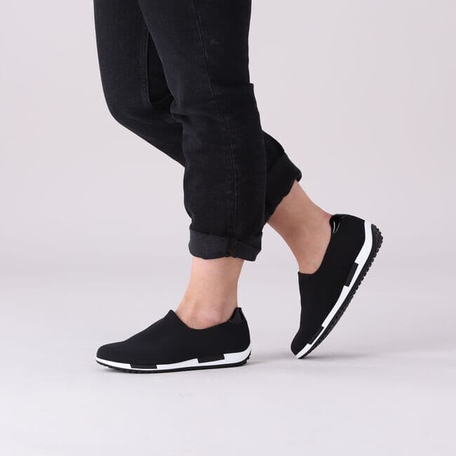 Gabor Comfort Easy Walking Slip-On Trianer Shoes Elastic Front Panel UK8.5 US11 - Thumbnail 3