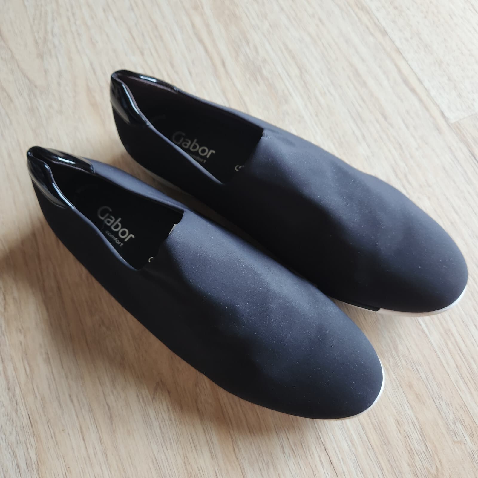 Gabor Comfort Easy Walking Slip-On Trianer Shoes Elastic Front Panel UK8.5 US11 - Thumbnail 4