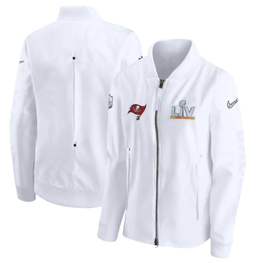 NWT Nike NFL Tampa Bay Buccaneers Super Bowl LV Bound Jacket Full-Zip Women's M - Thumbnail 4