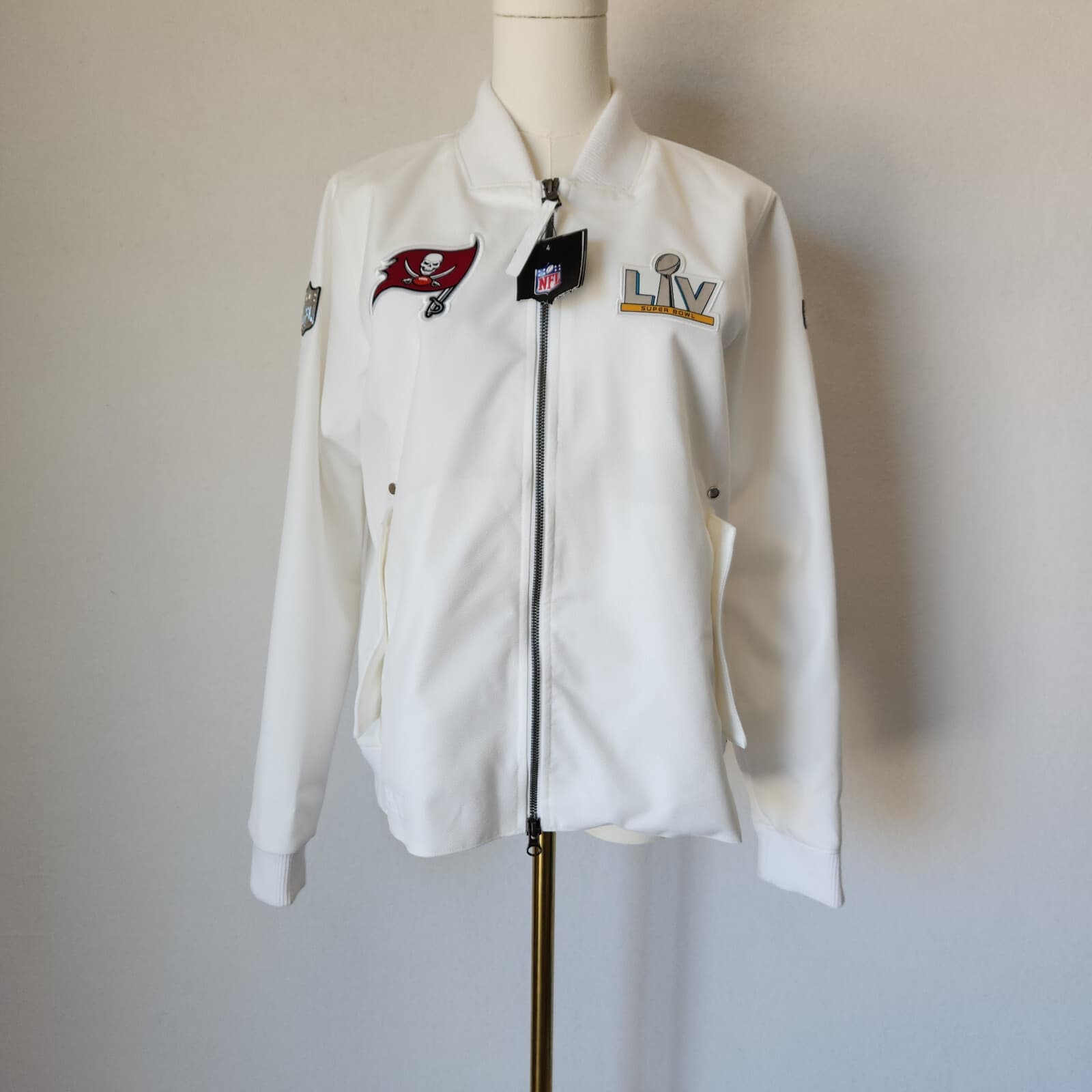 NWT Nike NFL Tampa Bay Buccaneers Super Bowl LV Bound Jacket Full-Zip Women's M - Thumbnail 5