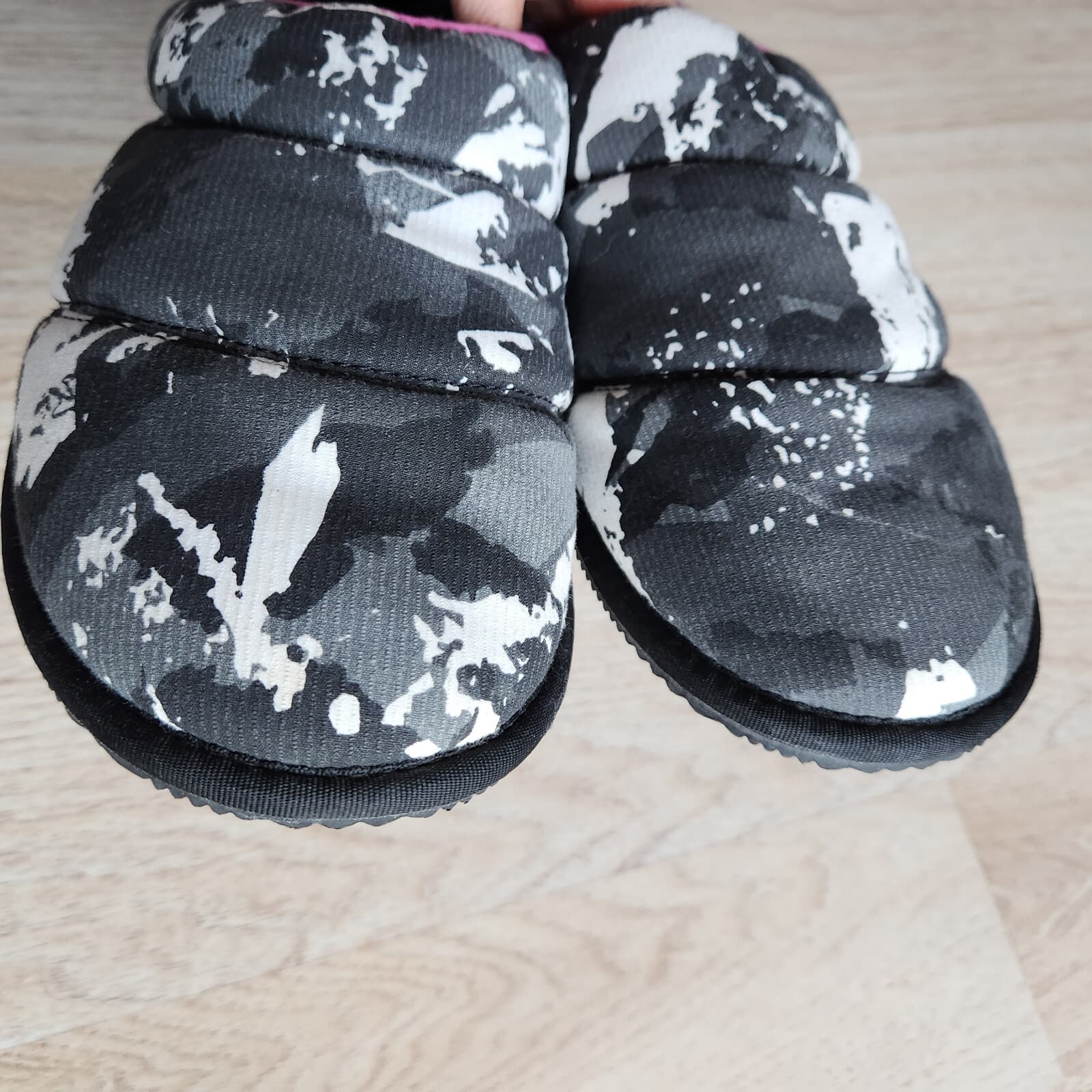 Sorel Go Bodega Run Indoor Outdoor Slipper Faux Fur Lining Quarry Black Women 12 - Thumbnail 8