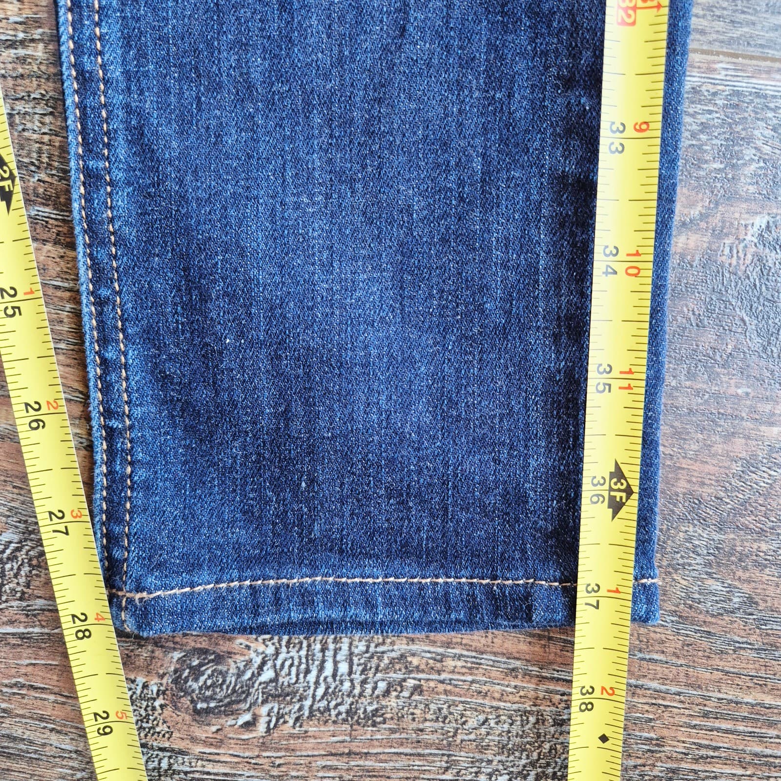 Rag & Bone High Rise Skinny Jeans Blue Chaucer Cotton Blend Women 27 Made in USA - Thumbnail 13