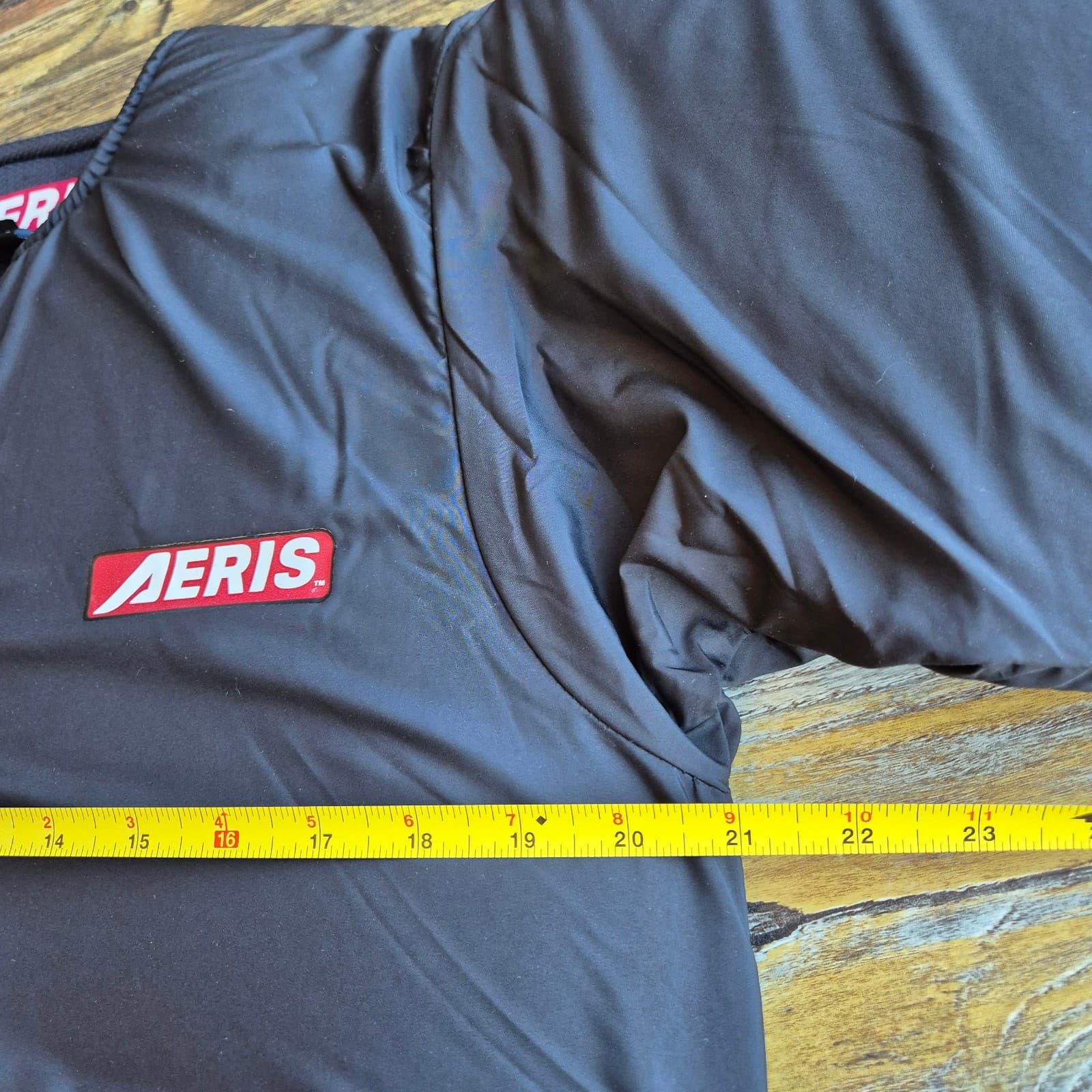 Aeris Ozone Made in USA Extreme Cold Insulated Windproof Jacket Liner Black XS - Thumbnail 15