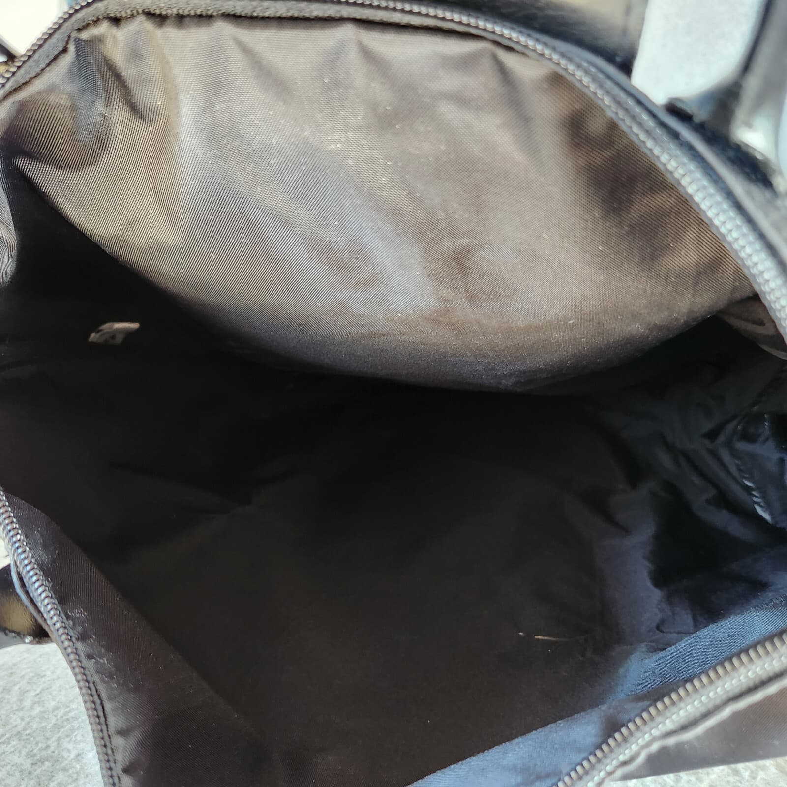 Samsonite Foldable Tote Carry-On Travel Bag Zip/Snap Nylon Waterproof Black - Thumbnail 11