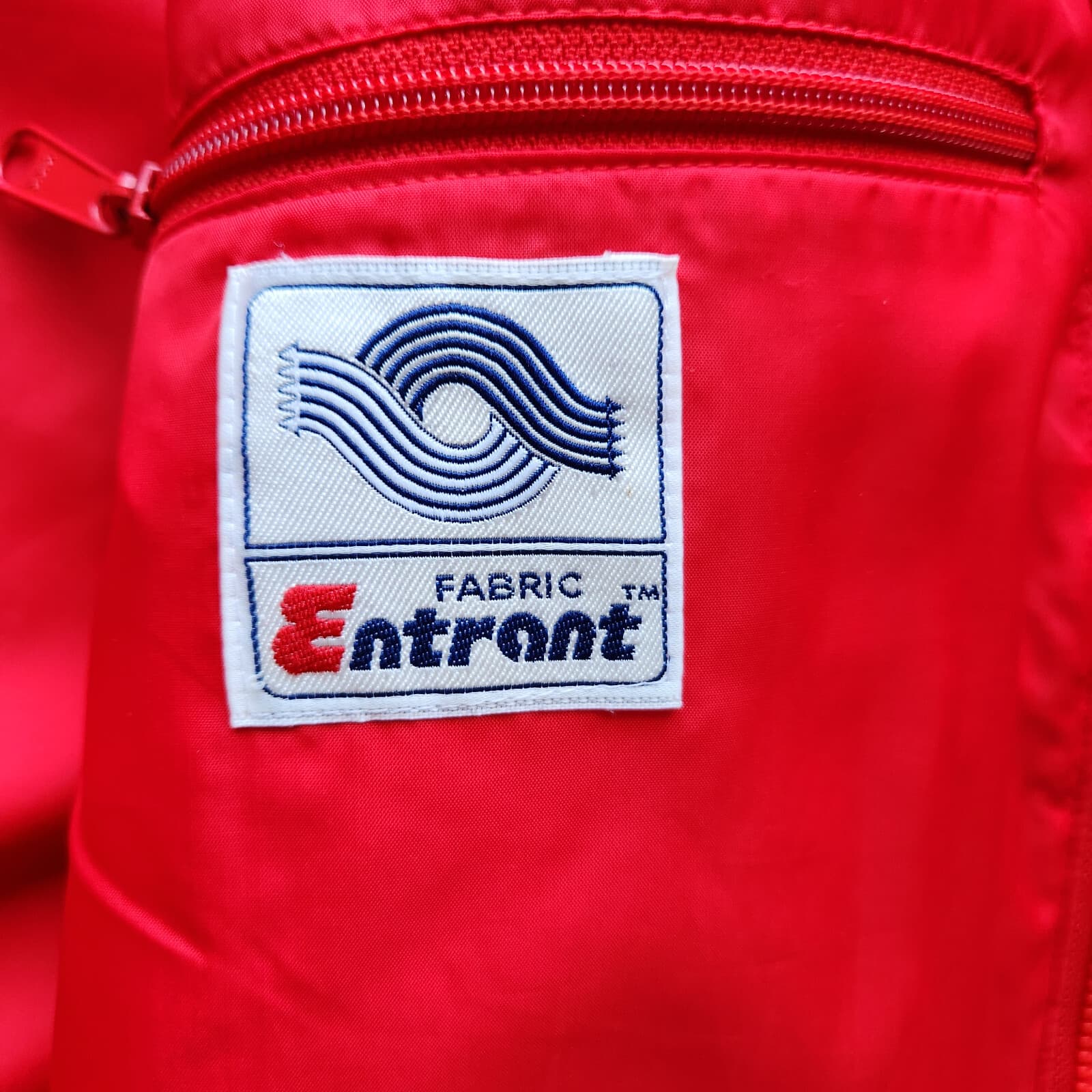 Vintage Peregrine Entrant Made in Japan Hood Windbreaker Jacket Zip Red Men's M - Thumbnail 11