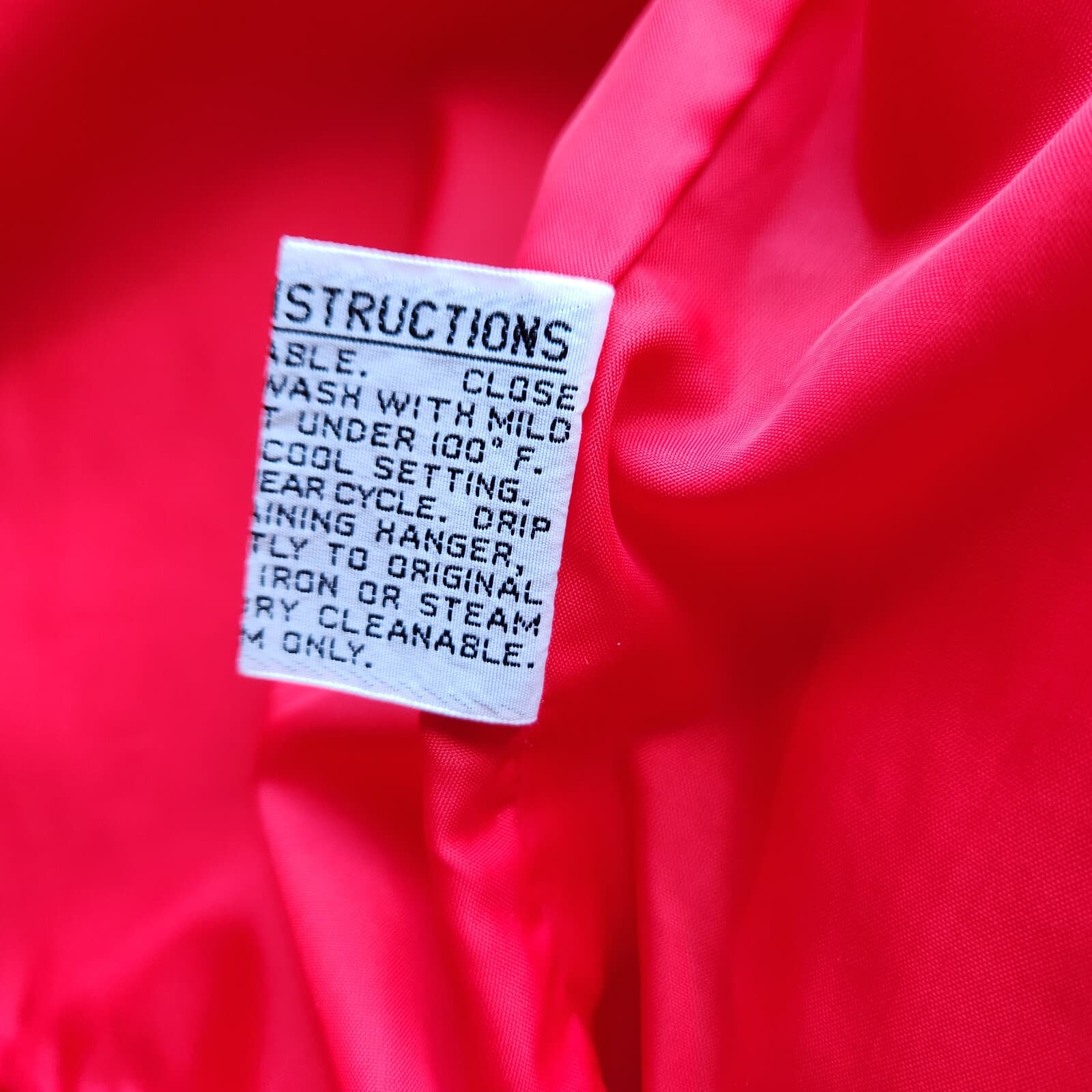 Vintage Peregrine Entrant Made in Japan Hood Windbreaker Jacket Zip Red Men's M - Thumbnail 13