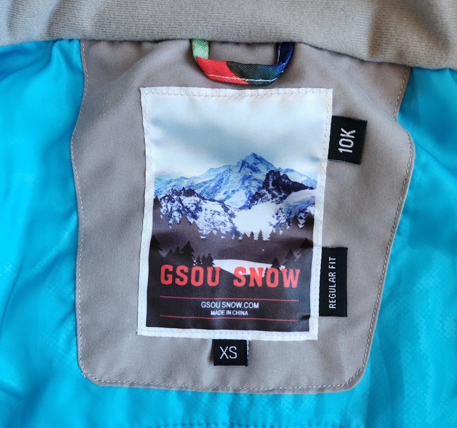NWoT Gsou Snow Vibrant Camouflage Ski Snowboard Hooded Insulated Jacket Women XS - Thumbnail 20