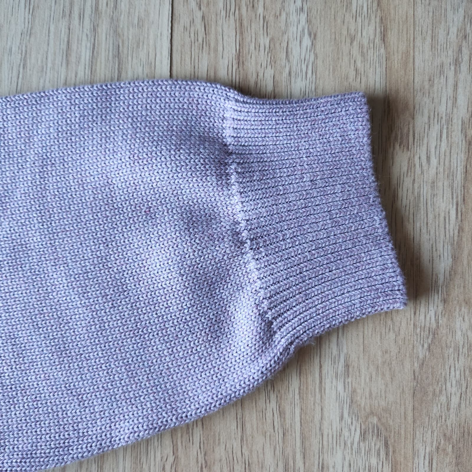 Vintage Brooks Brothers Cotton Sweater Pullover V-Neck Purple Unisex L Hong Kong - Thumbnail 6