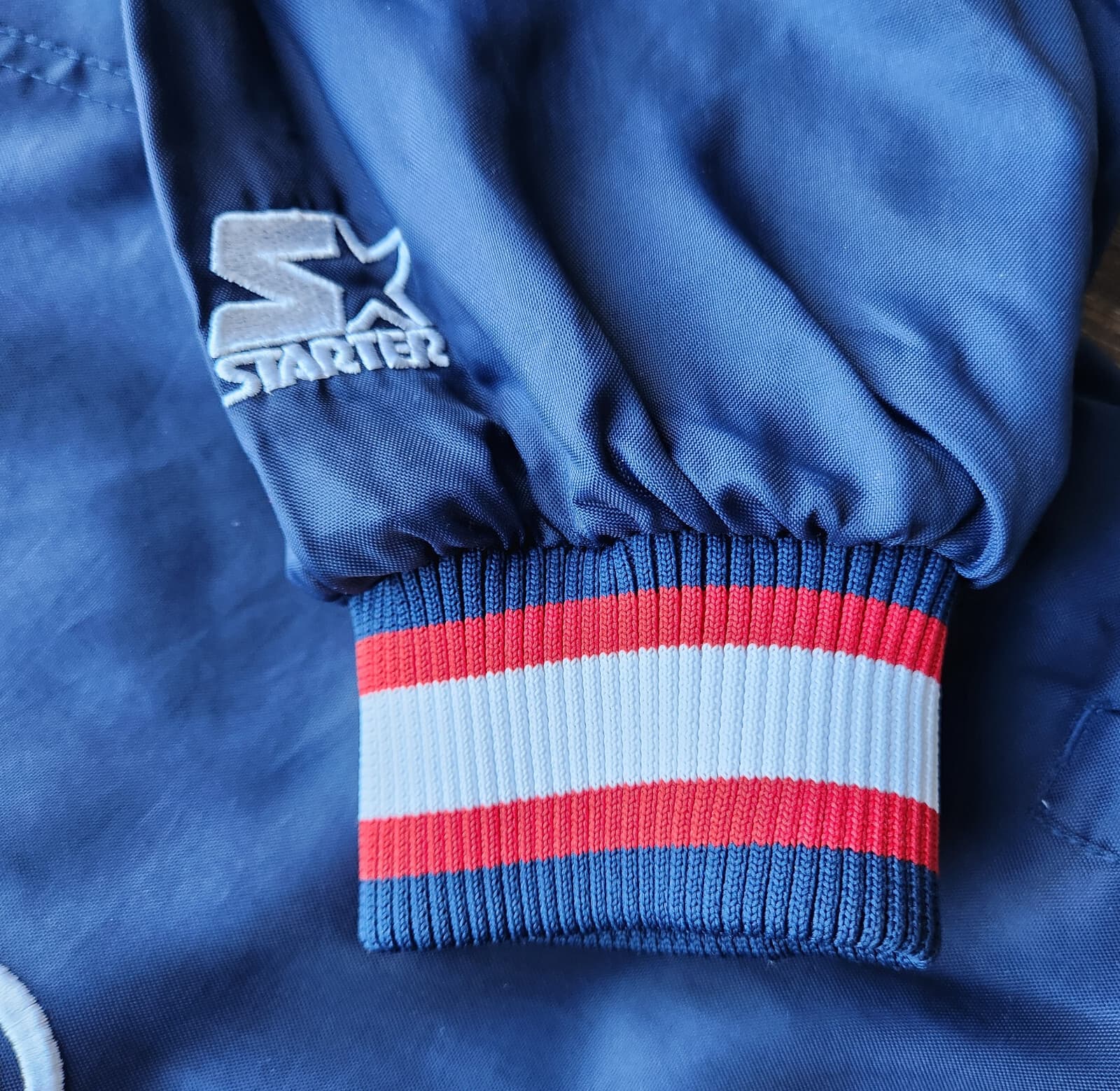 Vintage Starter Genuine Merchandise MLB Minnesota Twins Warmup Jacket Blue Sz.XL - Thumbnail 4