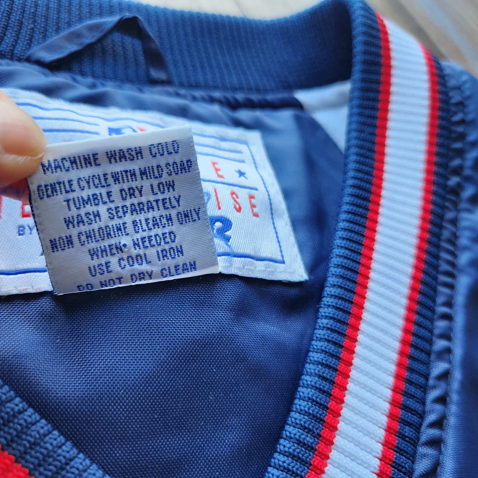 Vintage Starter Genuine Merchandise MLB Minnesota Twins Warmup Jacket Blue Sz.XL - Thumbnail 8