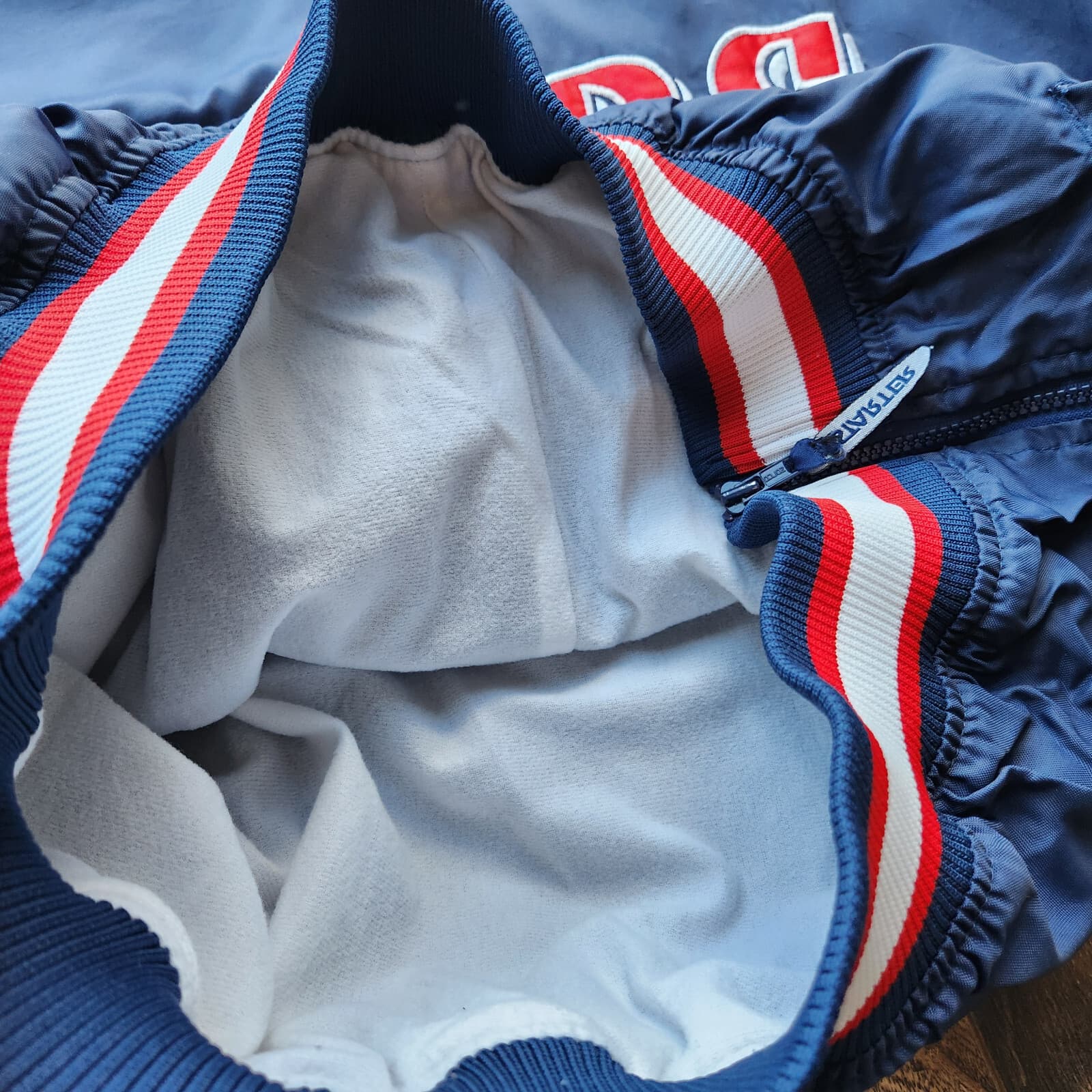 Vintage Starter Genuine Merchandise MLB Minnesota Twins Warmup Jacket Blue Sz.XL - Thumbnail 6