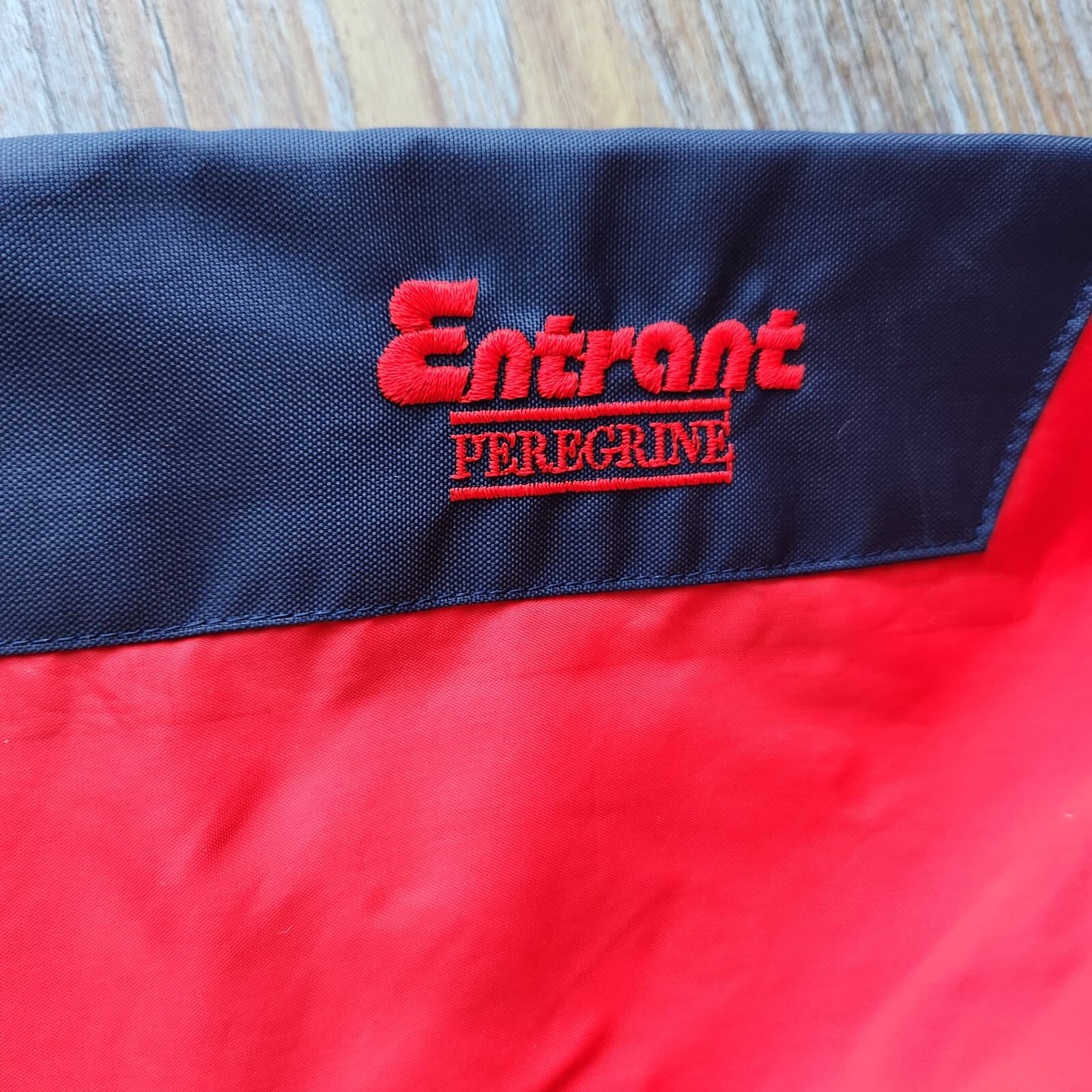 Vintage Peregrine Entrant Made in Japan Hood Windbreaker Jacket Zip Red Men's M - Thumbnail 5
