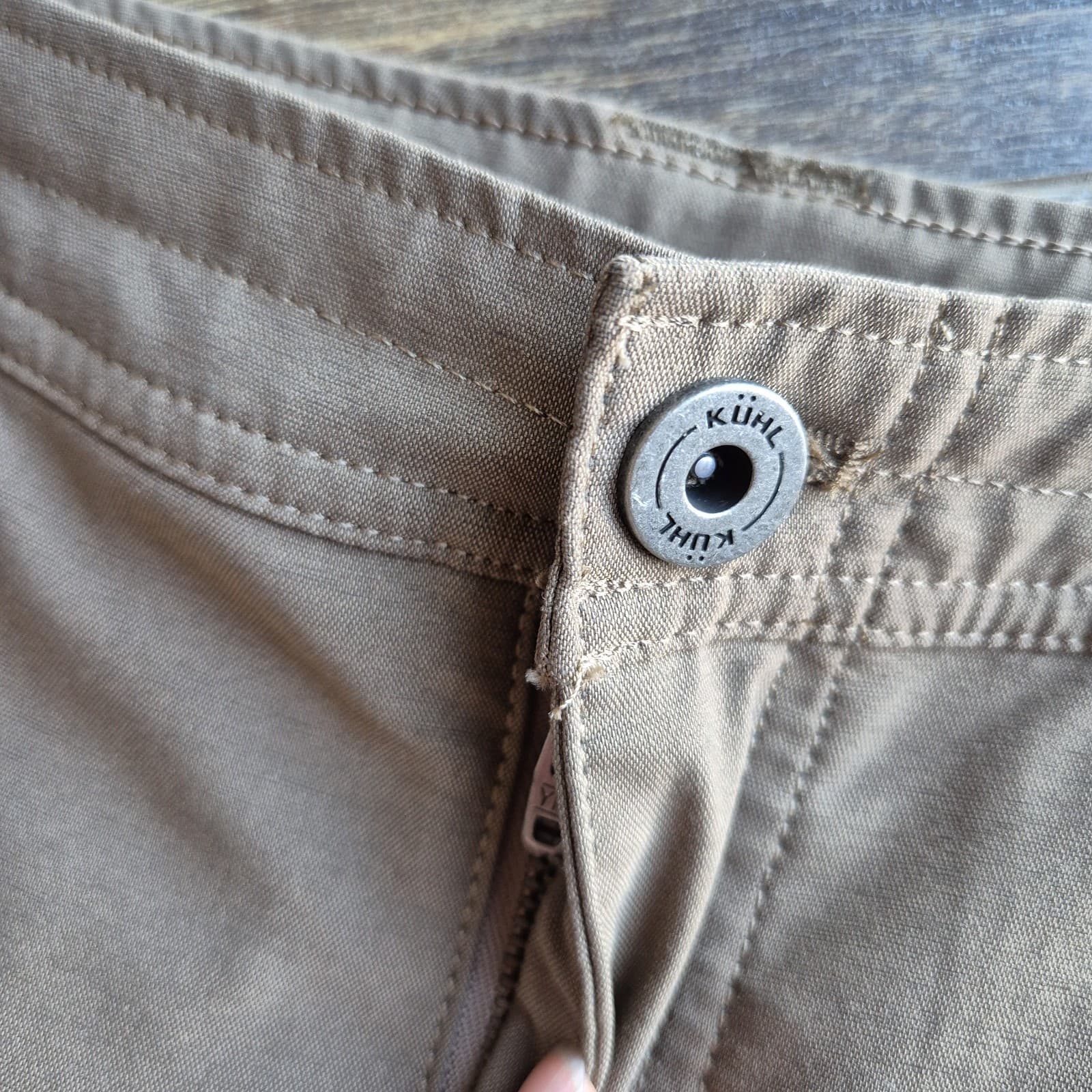 Kuhl Trekr Kapri Hiking Walking Convertible Pants Pocket Stretch Brown Women's 6 - Thumbnail 7