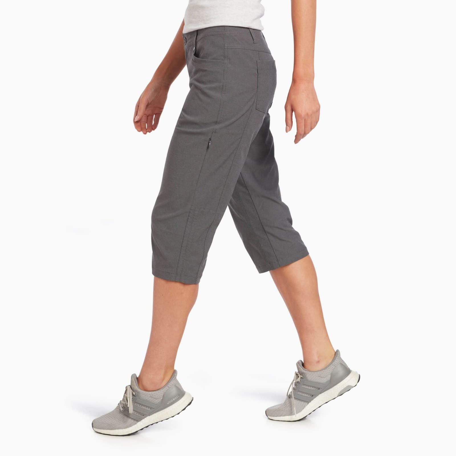 Kuhl Trekr Kapri Hiking Walking Convertible Pants Pocket Stretch Brown Women's 6 - Thumbnail 10