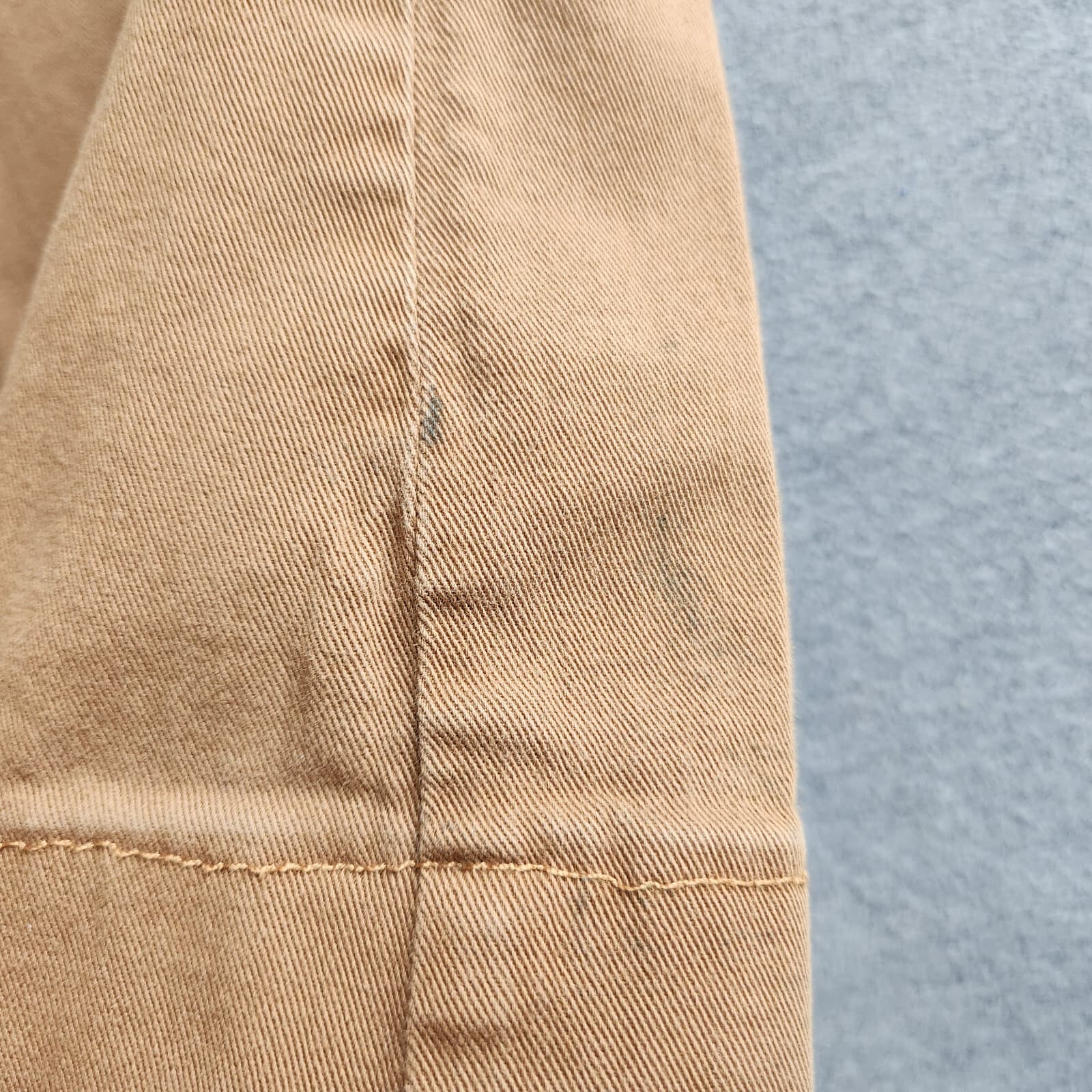 Essentiel Antwerp Bootcut Flare Pants Zip Stretch Cotton Brown Women's 40 (8) - Thumbnail 9