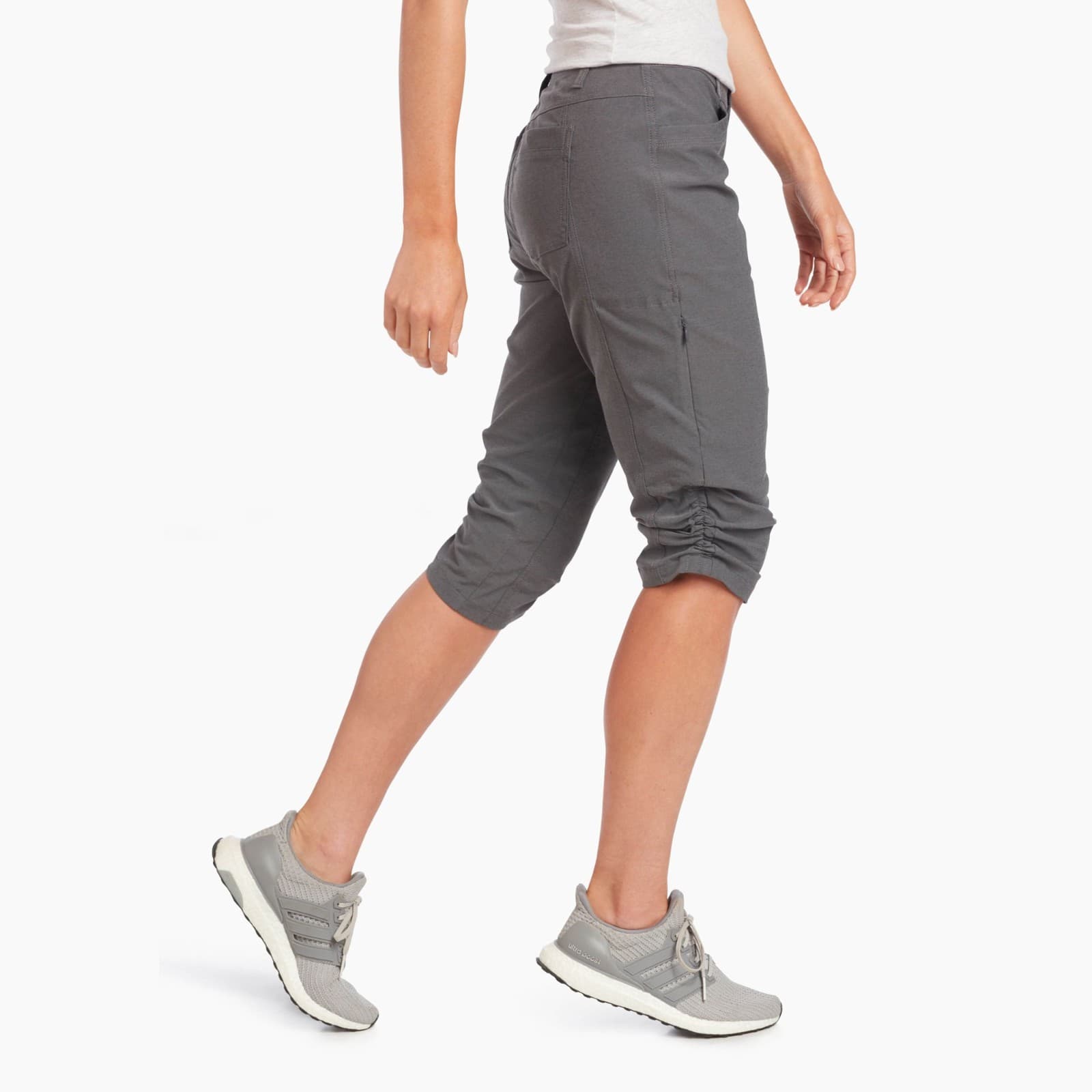 Kuhl Trekr Kapri Hiking Walking Convertible Pants Pocket Stretch Brown Women's 6 - Thumbnail 11