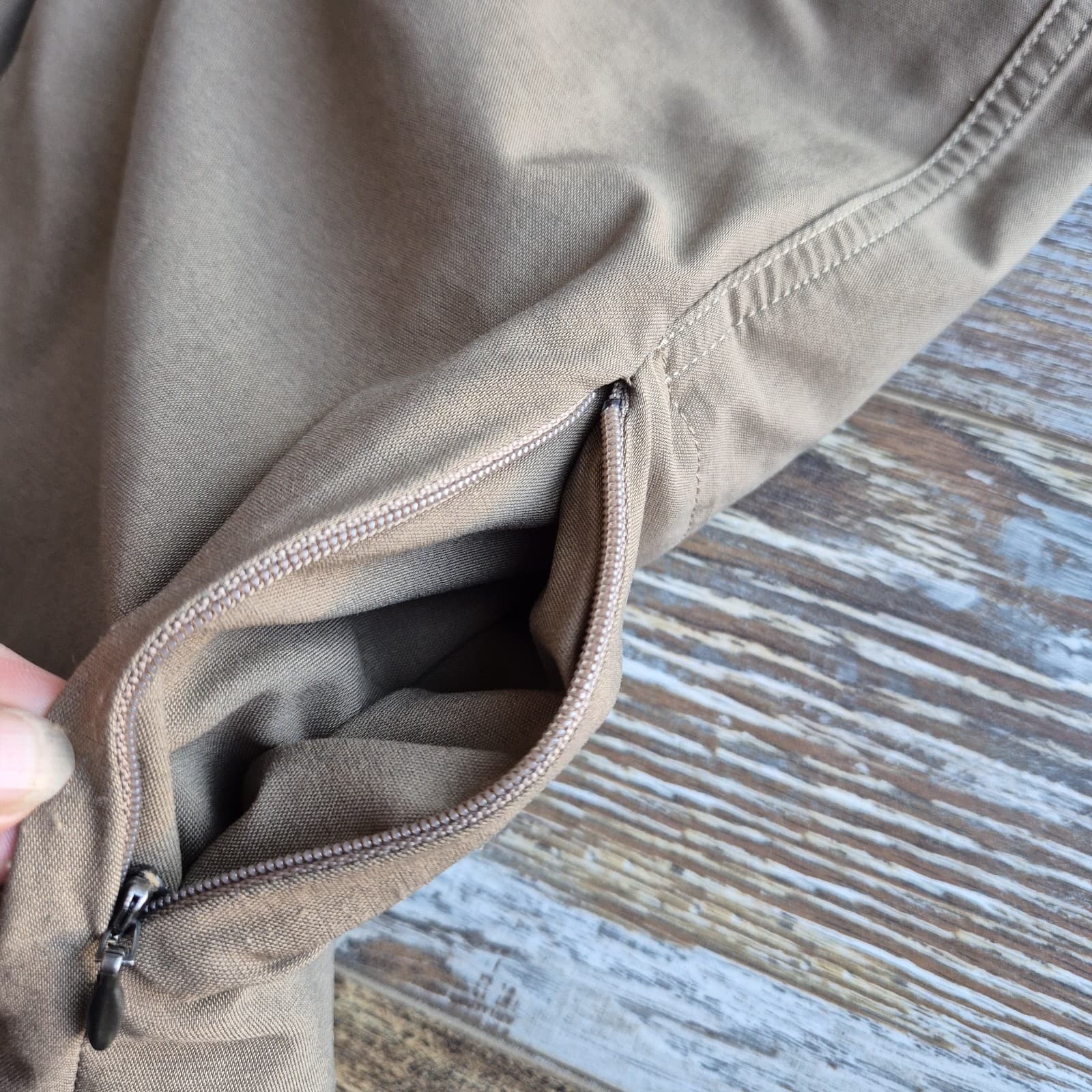 Kuhl Trekr Kapri Hiking Walking Convertible Pants Pocket Stretch Brown Women's 6 - Thumbnail 8