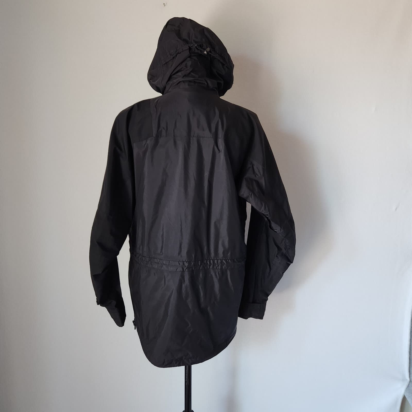 Vintage'90s The North Face Gore-Tex Mountain Jacket Double Zipper Black Women S - Thumbnail 4