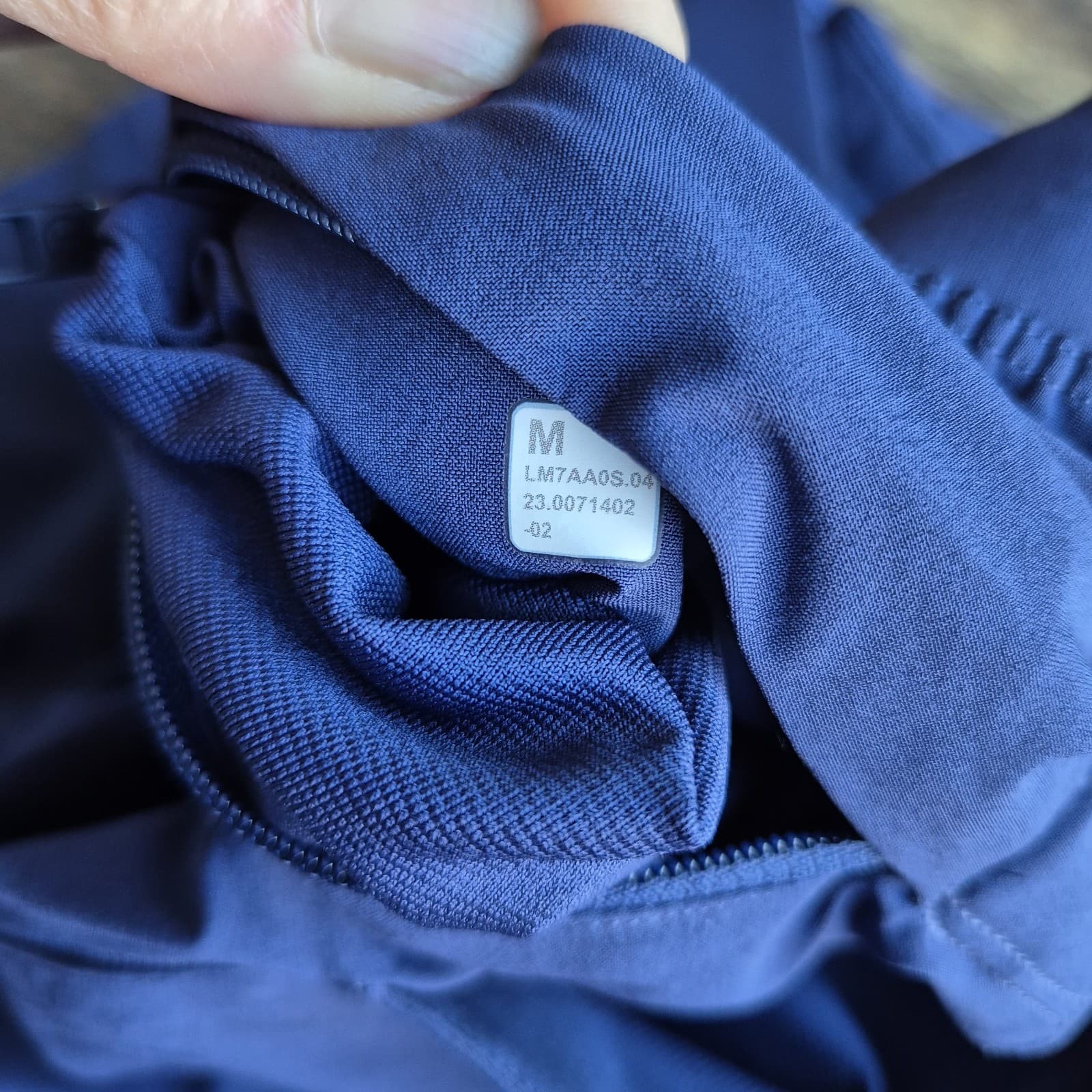Lululemon T.H.E. Short 10" Linerless Zip-Pocket Drawstring Navy Blue Men's M - Thumbnail 8