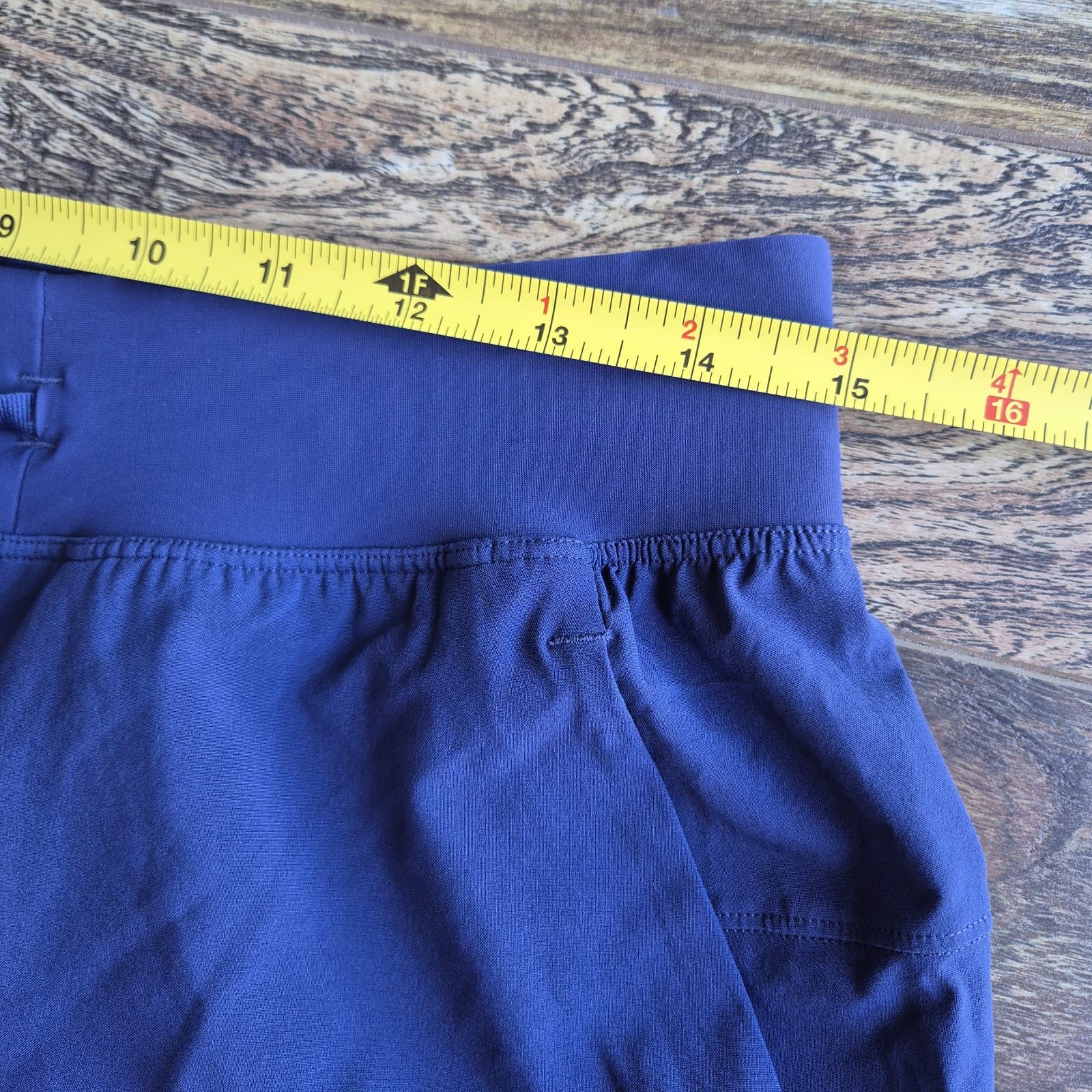 Lululemon T.H.E. Short 10" Linerless Zip-Pocket Drawstring Navy Blue Men's M - Thumbnail 10