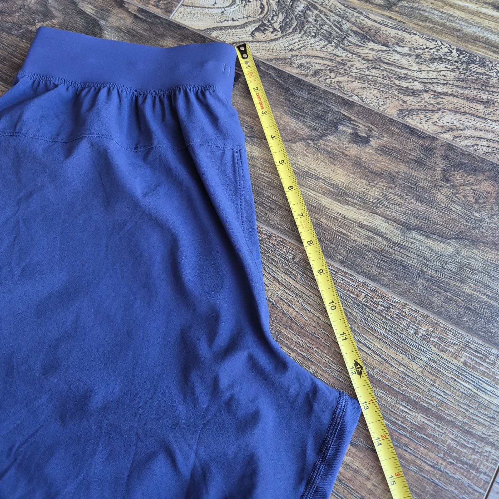 Lululemon T.H.E. Short 10" Linerless Zip-Pocket Drawstring Navy Blue Men's M - Thumbnail 12